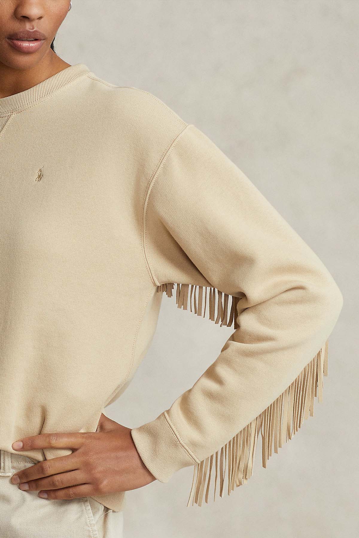 Polo Ralph Lauren Süet Püsküllü Şardonlu Sweatshirt-Libas Trendy Fashion Store