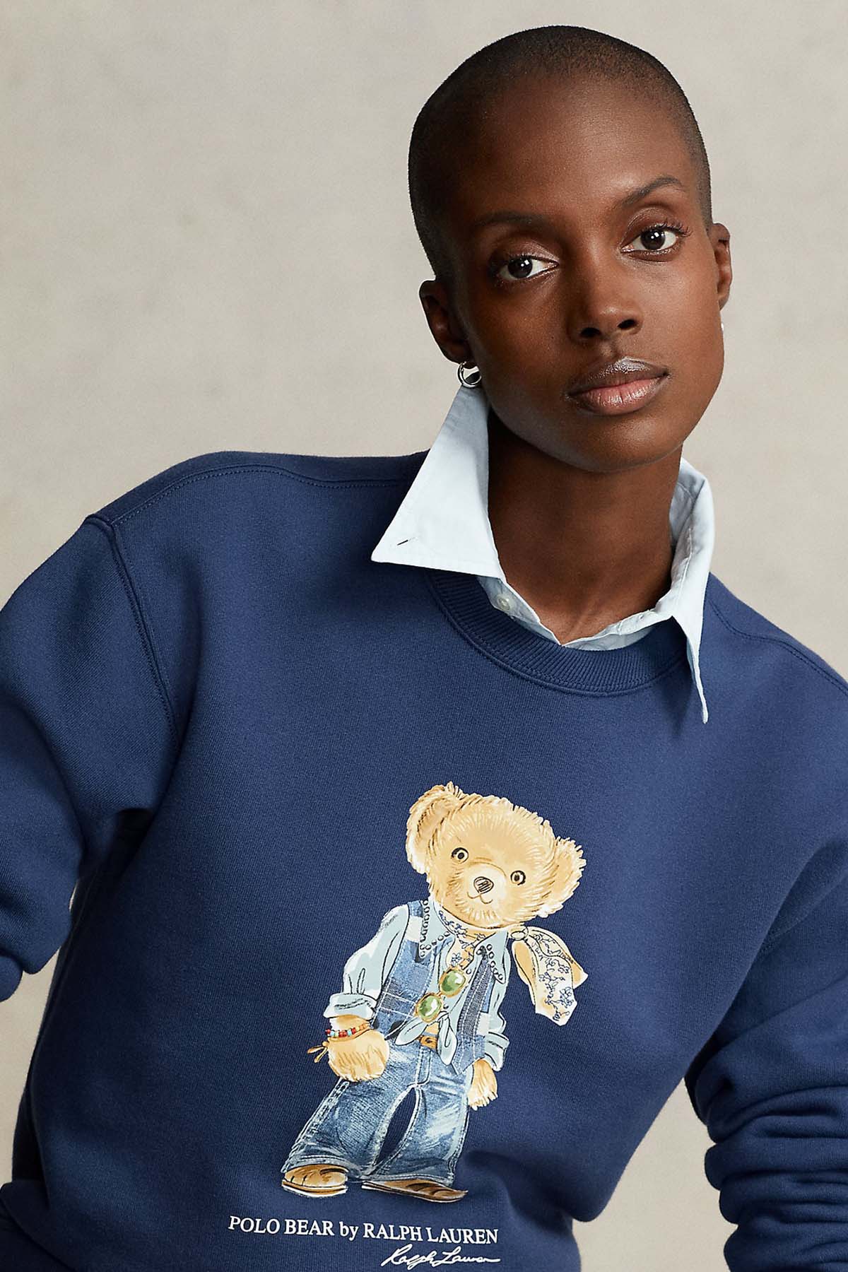 Polo Ralph Lauren Şardonlu Polo Bear Sweatshirt-Libas Trendy Fashion Store