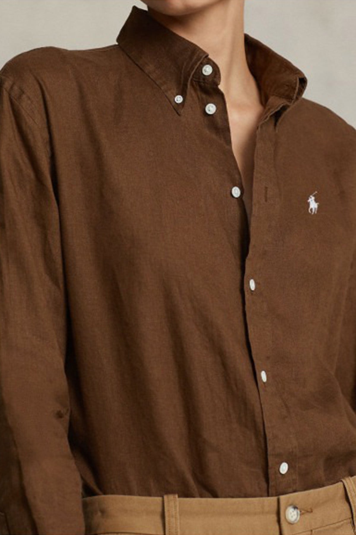 Polo Ralph Lauren Relaxed Fit Keten Gömlek-Libas Trendy Fashion Store