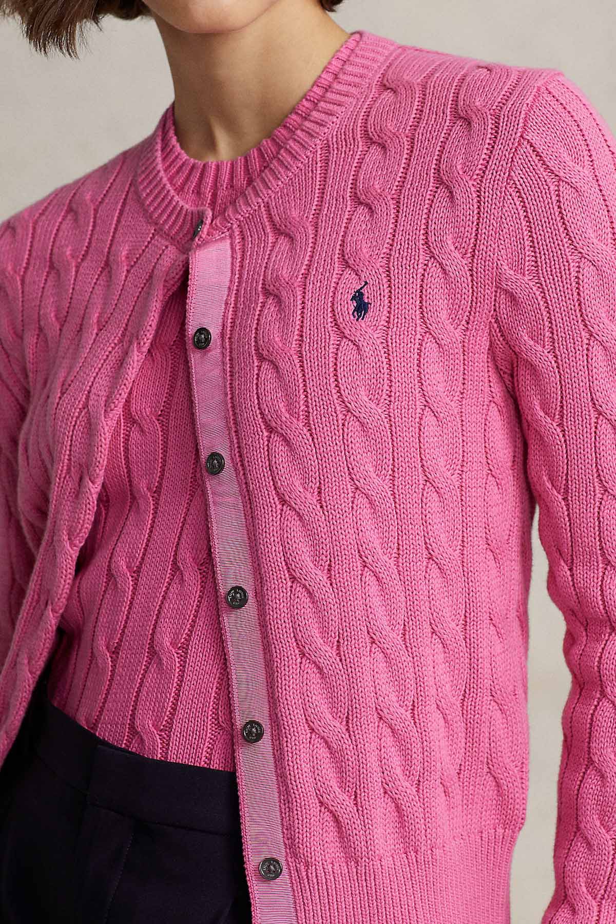 Polo Ralph Lauren Saç Örgü Triko Ceket-Libas Trendy Fashion Store