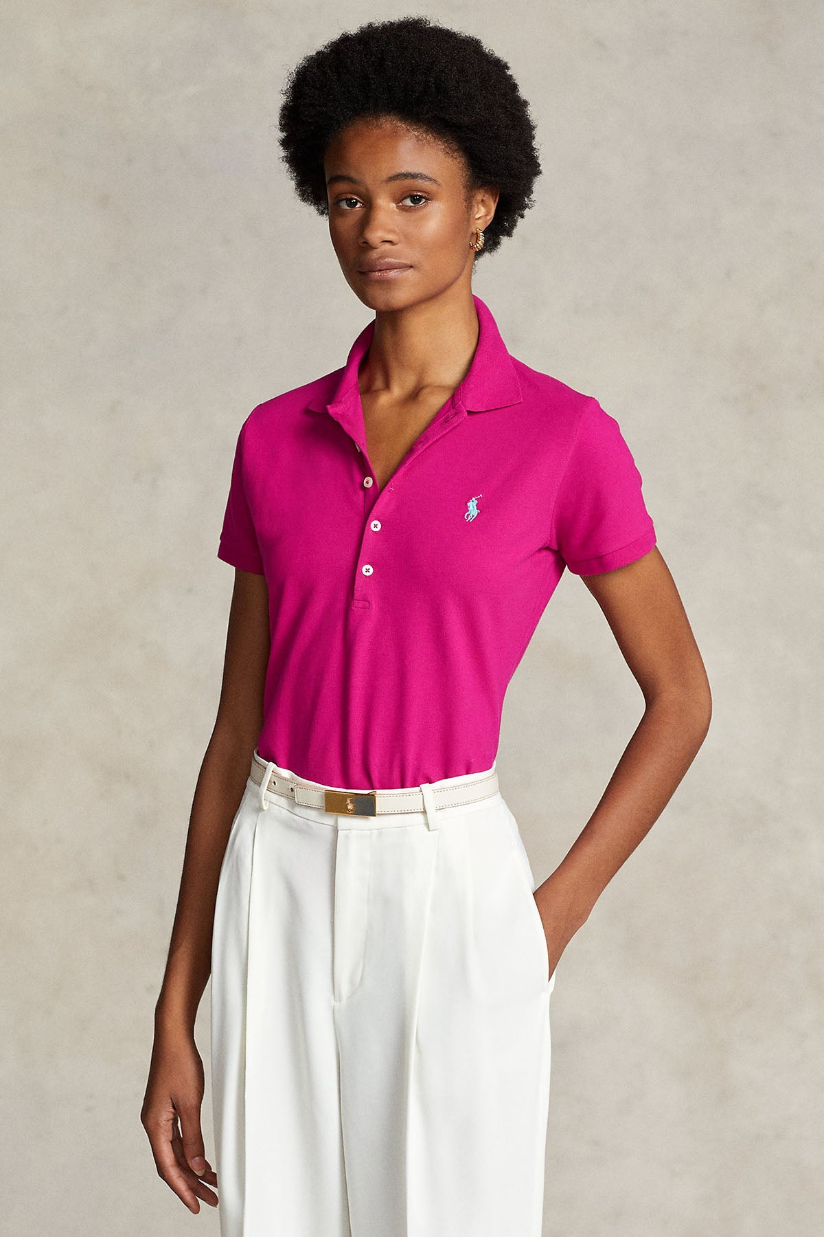 Polo Ralph Lauren Slim Fit Polo Yaka T-shirt-Libas Trendy Fashion Store