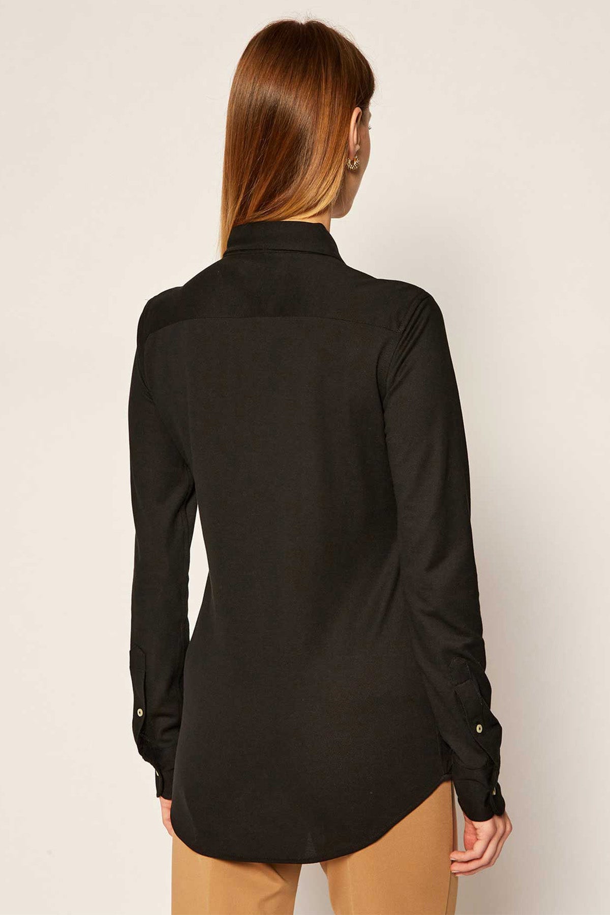 Polo Ralph Lauren Custom Fit Knit Oxford Gömlek-Libas Trendy Fashion Store