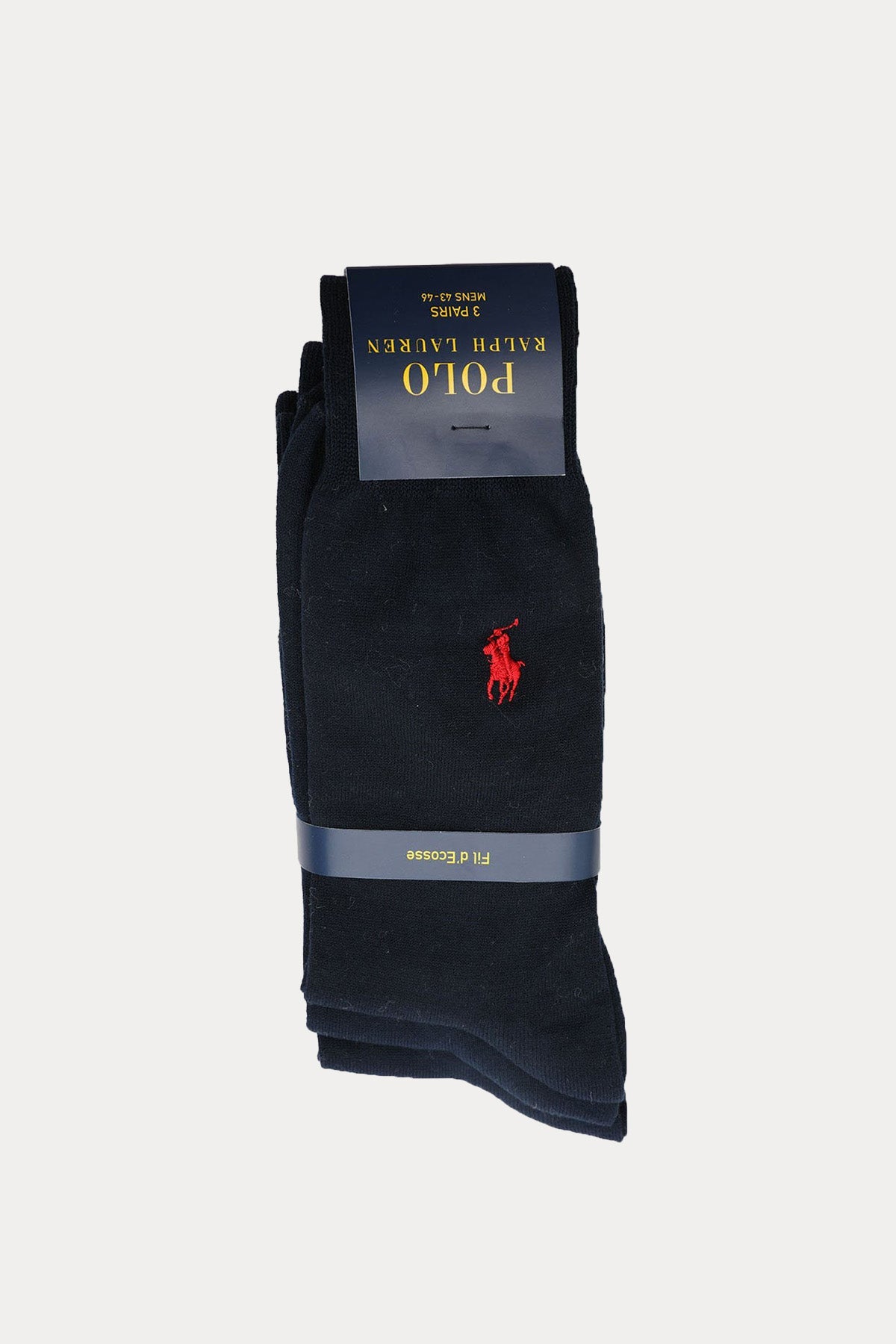 Polo Ralph Lauren İskoç İpliği 3'lü Paket Çorap