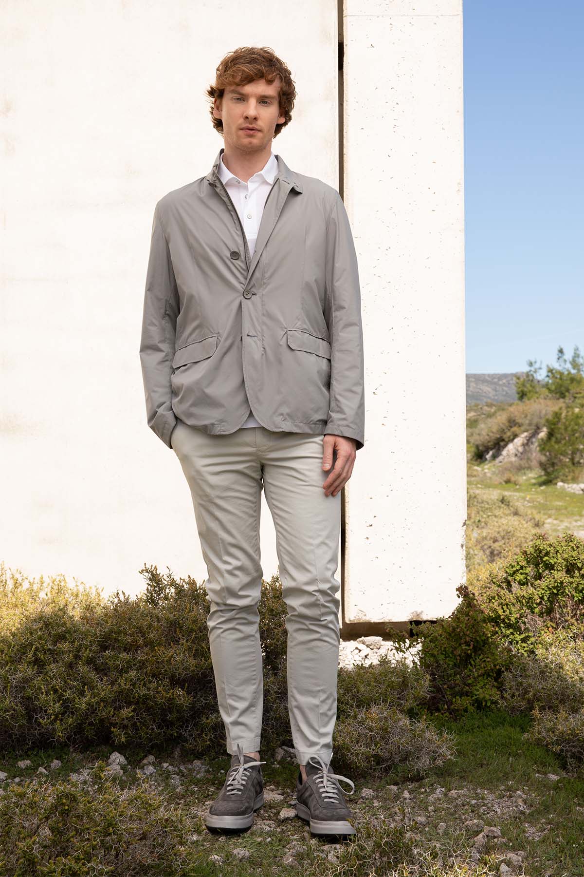 Pantaloni Torino Skinny Fit Yandan Cepli Streç Pantolon