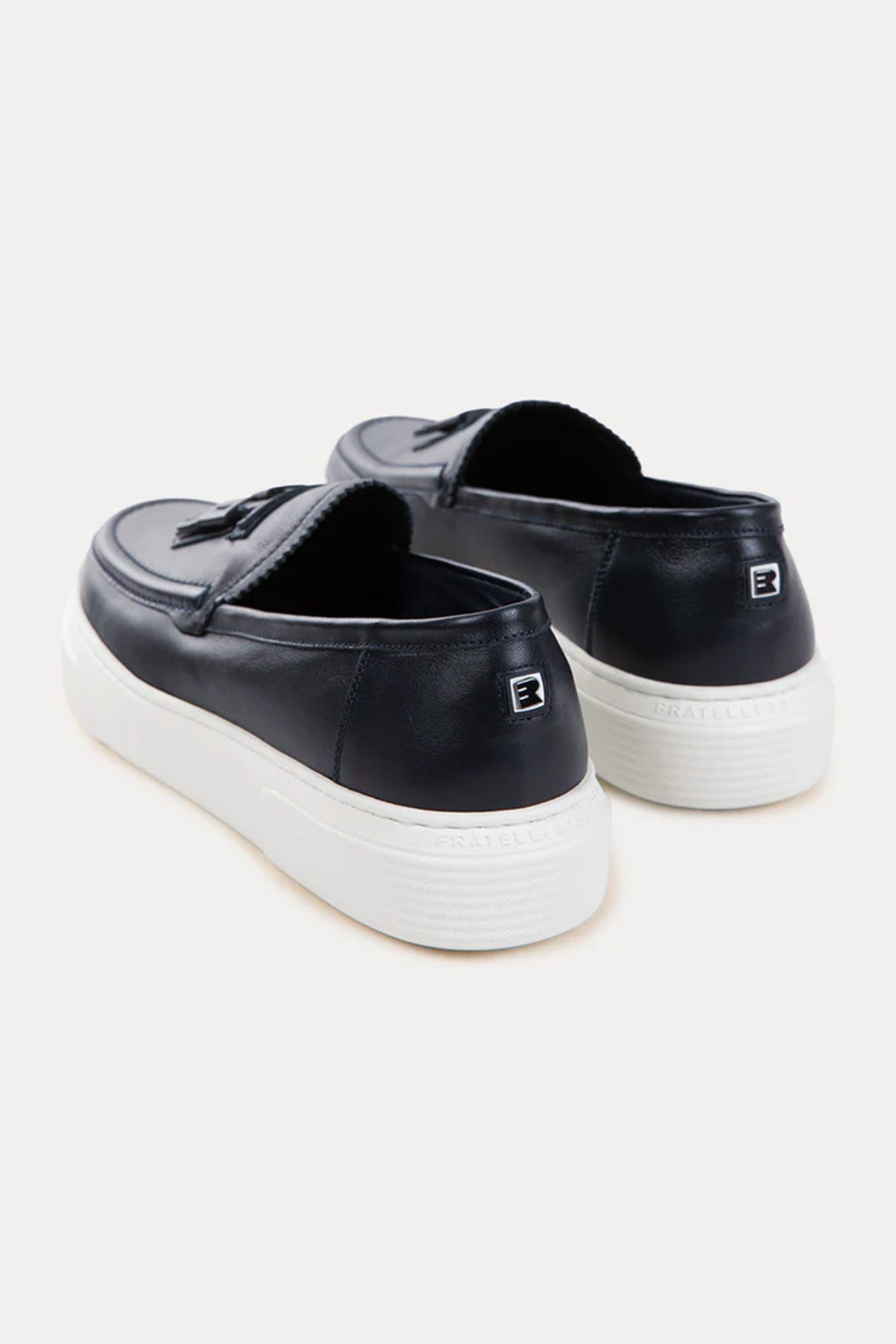 Fratelli Rossetti Püsküllü Deri Loafer Ayakkabı-Libas Trendy Fashion Store