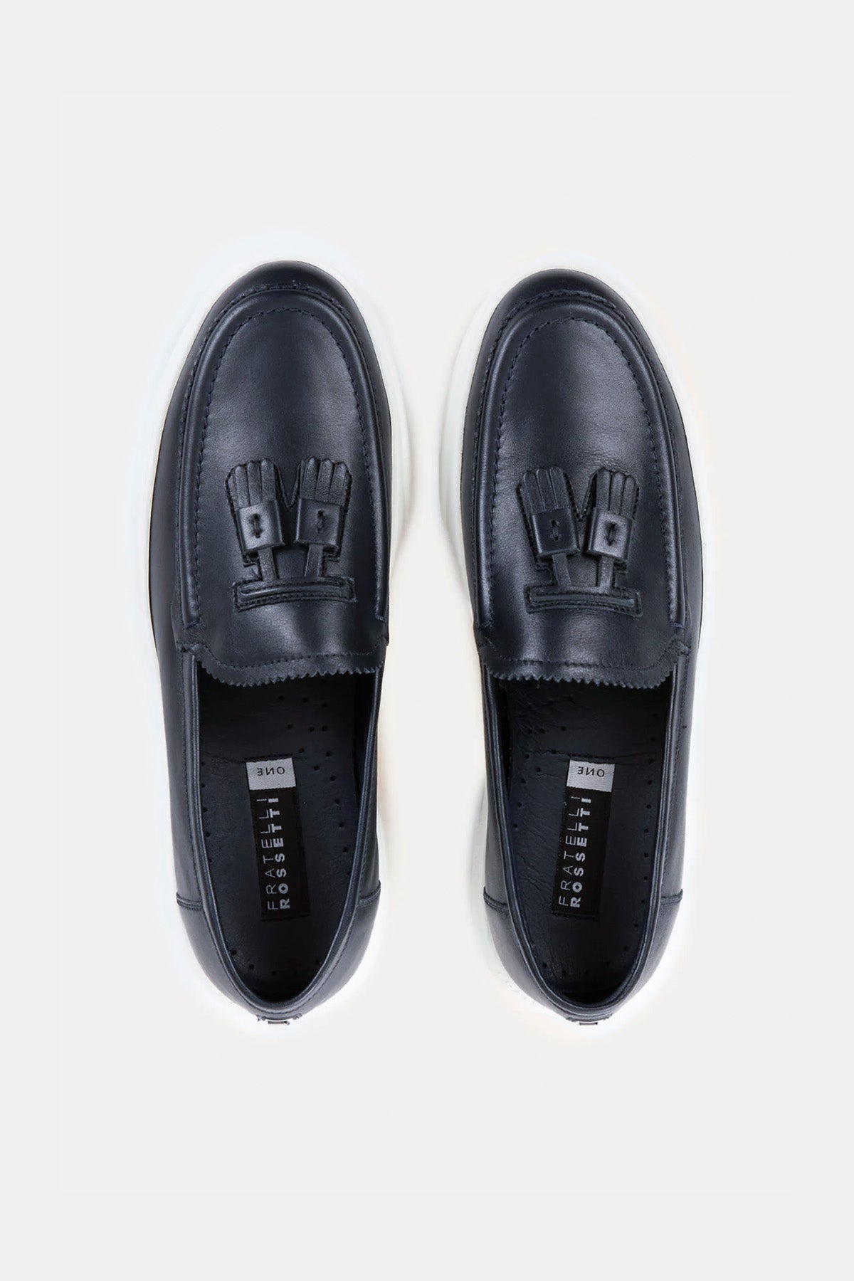 Fratelli Rossetti Püsküllü Deri Loafer Ayakkabı-Libas Trendy Fashion Store