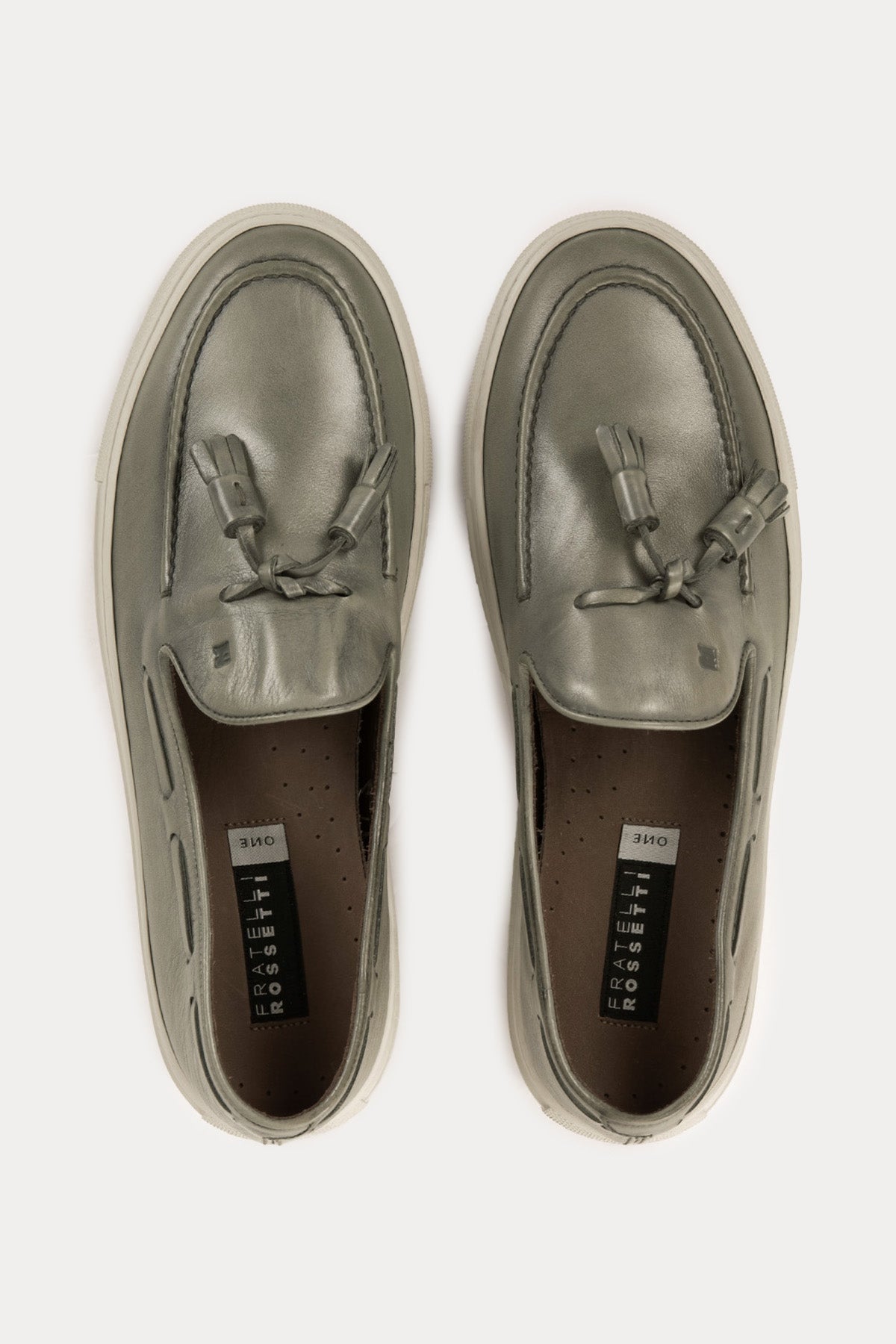 Fratelli Rossetti Püsküllü Deri Loafer Ayakkabı