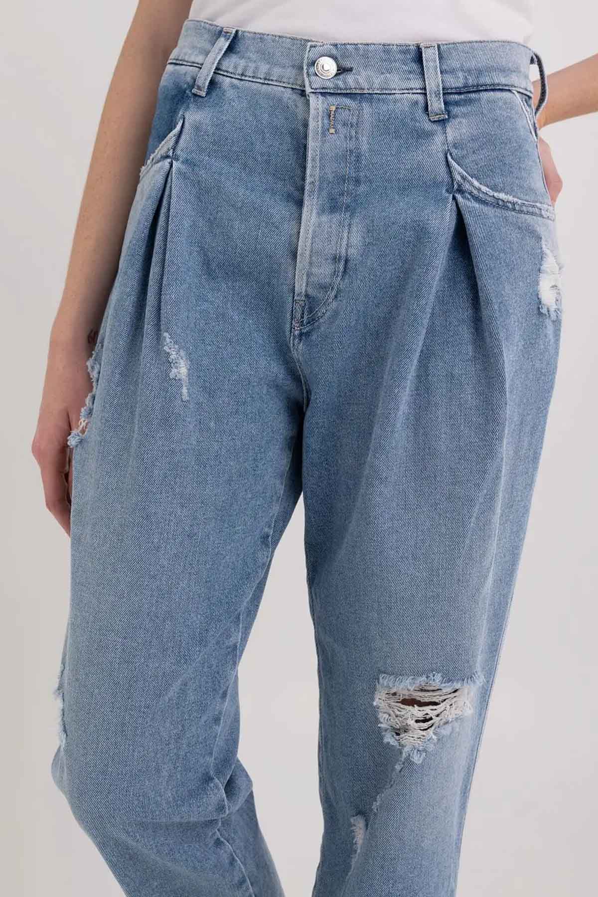 Replay Boyfriend Fit Tek Pile Jeans-Libas Trendy Fashion Store