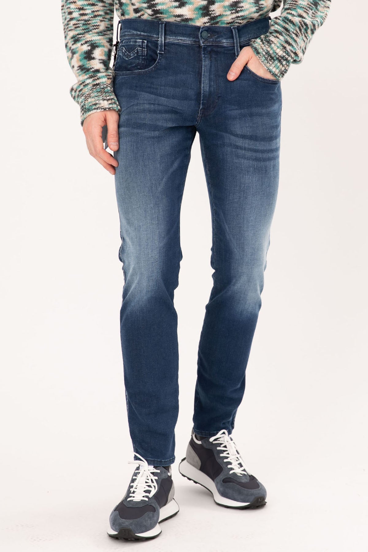 Replay Hyperflex Re-Used Anbass Slim Fit Jeans