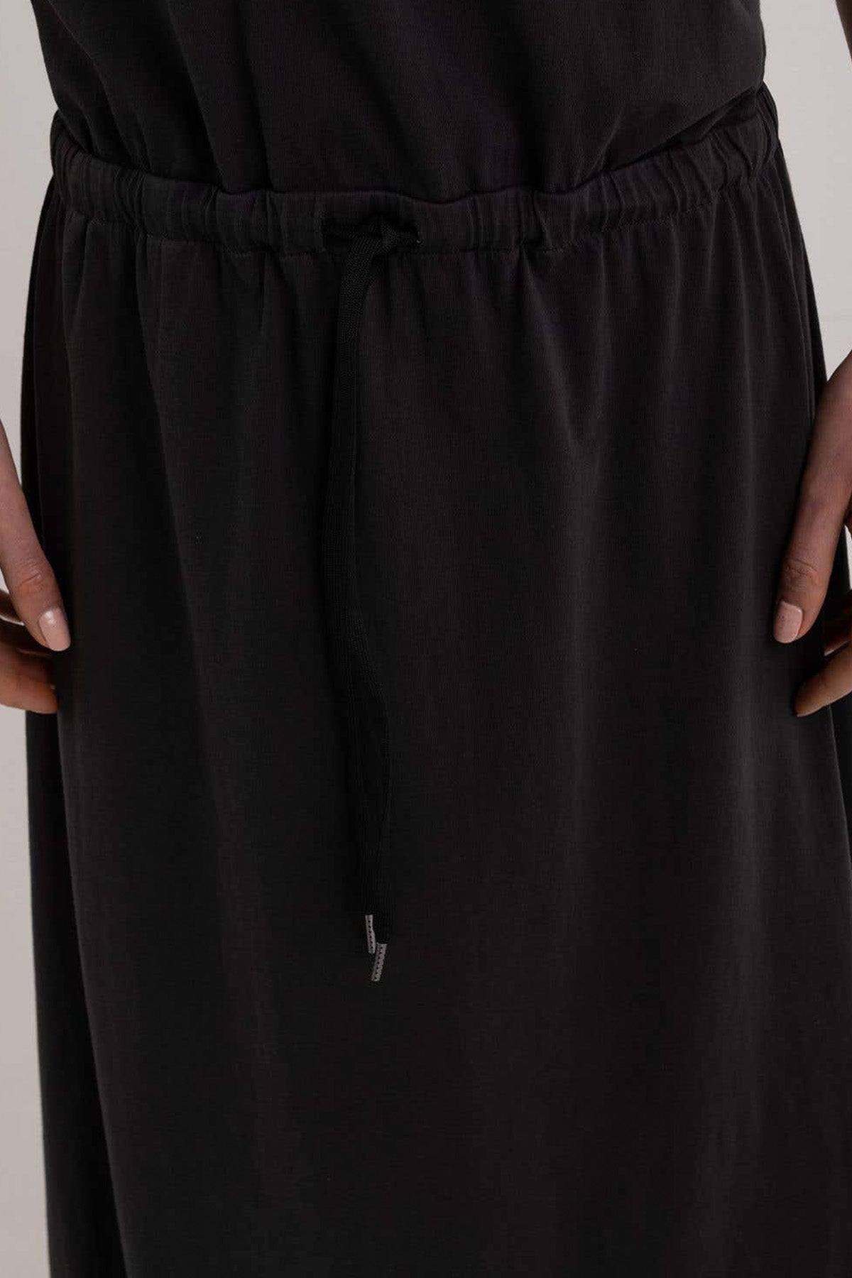 Replay Geniş Yuvarlak Yaka Maxi Elbise-Libas Trendy Fashion Store