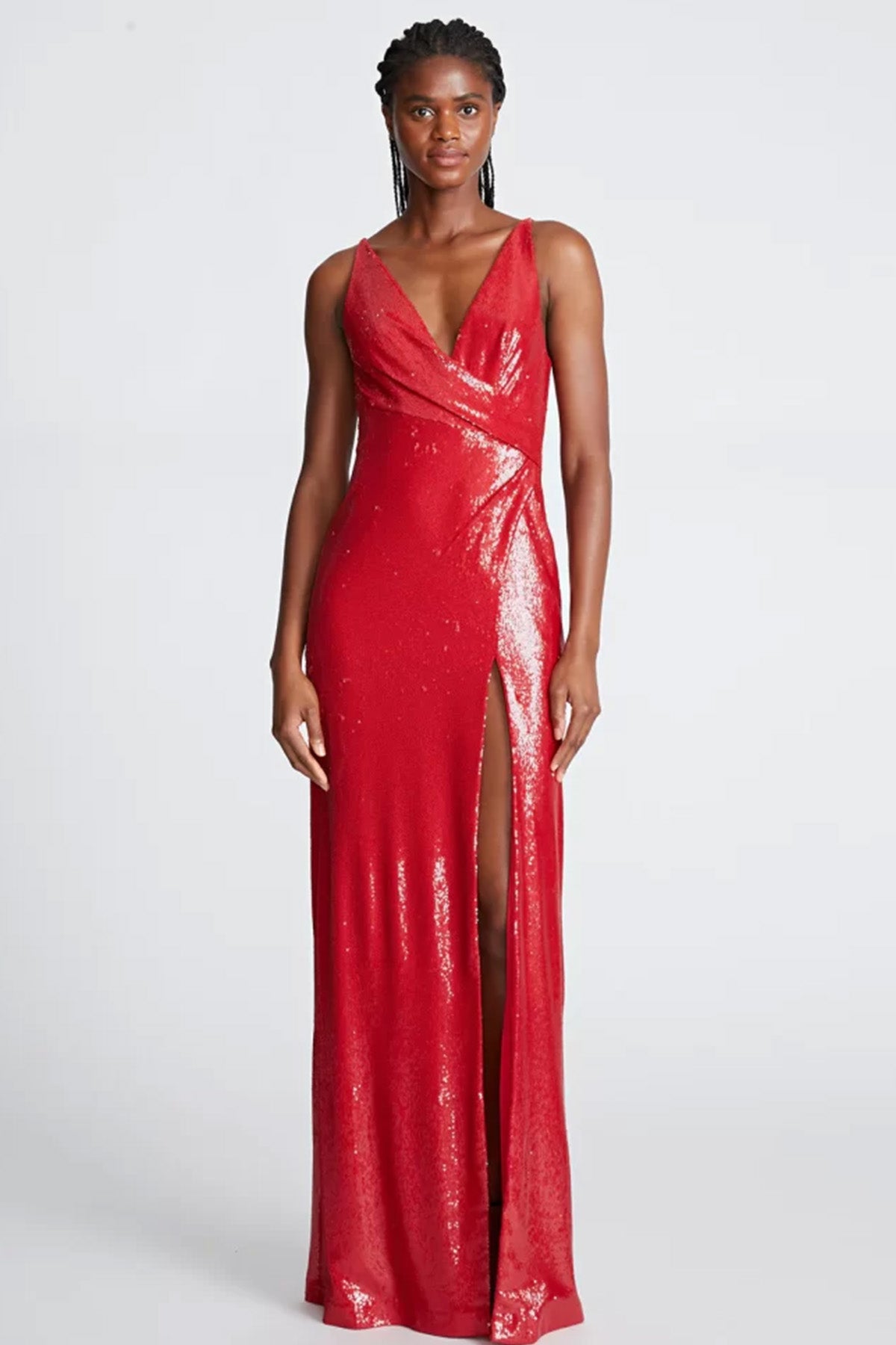 Halston Maxi Abiye Elbise-Libas Trendy Fashion Store