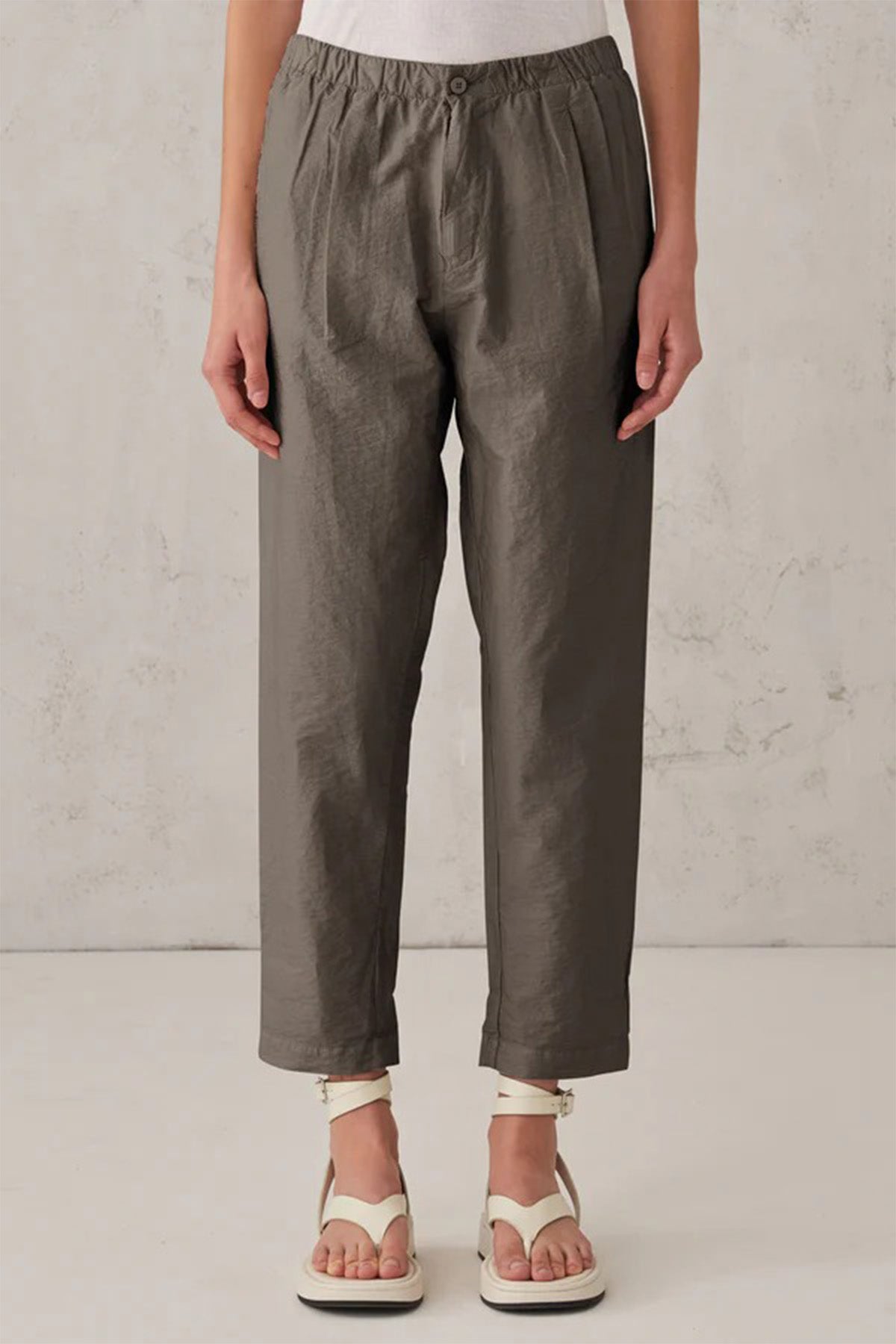 Transit Beli Lastikli Pileli Pantolon-Libas Trendy Fashion Store