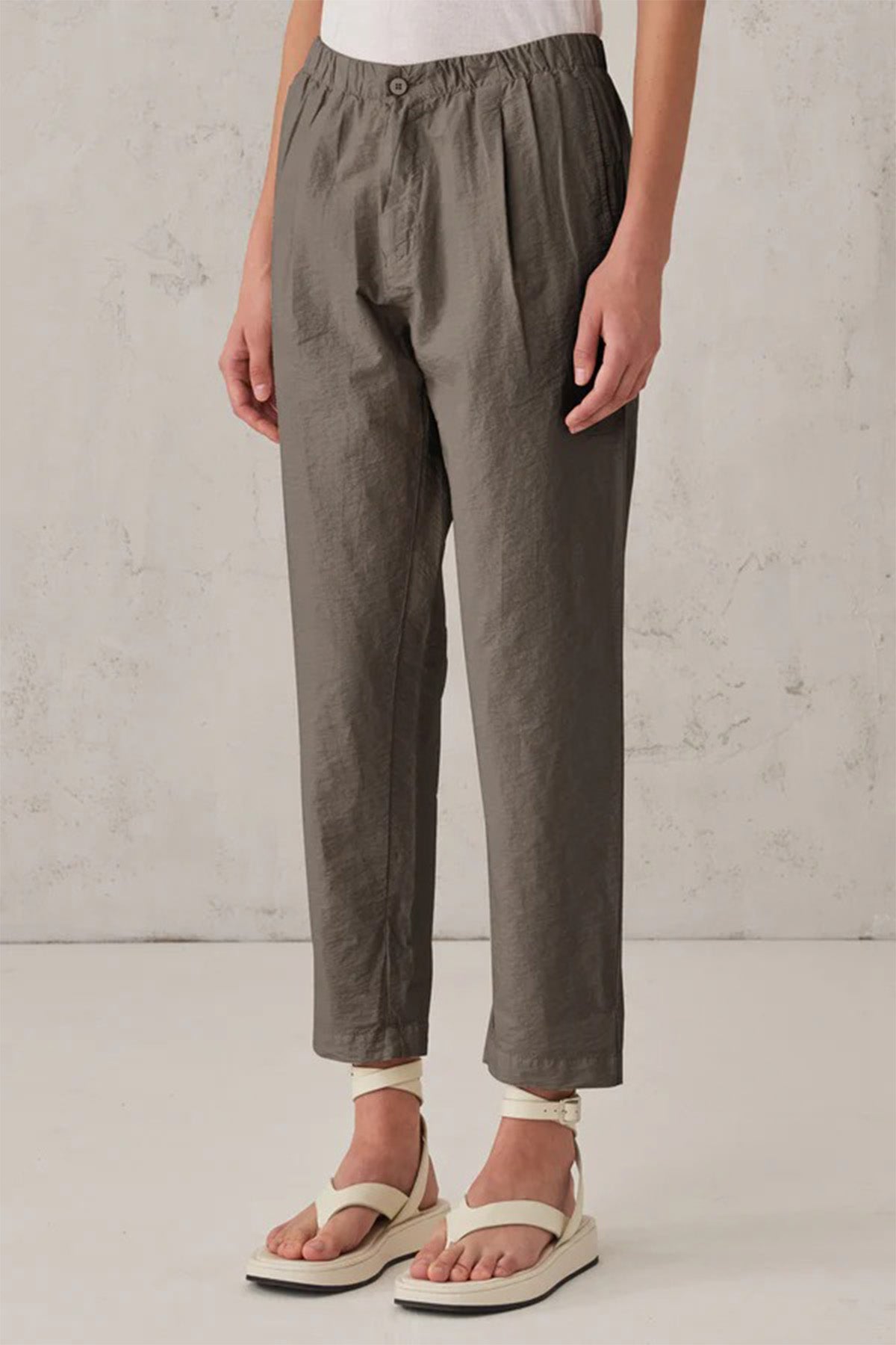 Transit Beli Lastikli Pileli Pantolon-Libas Trendy Fashion Store