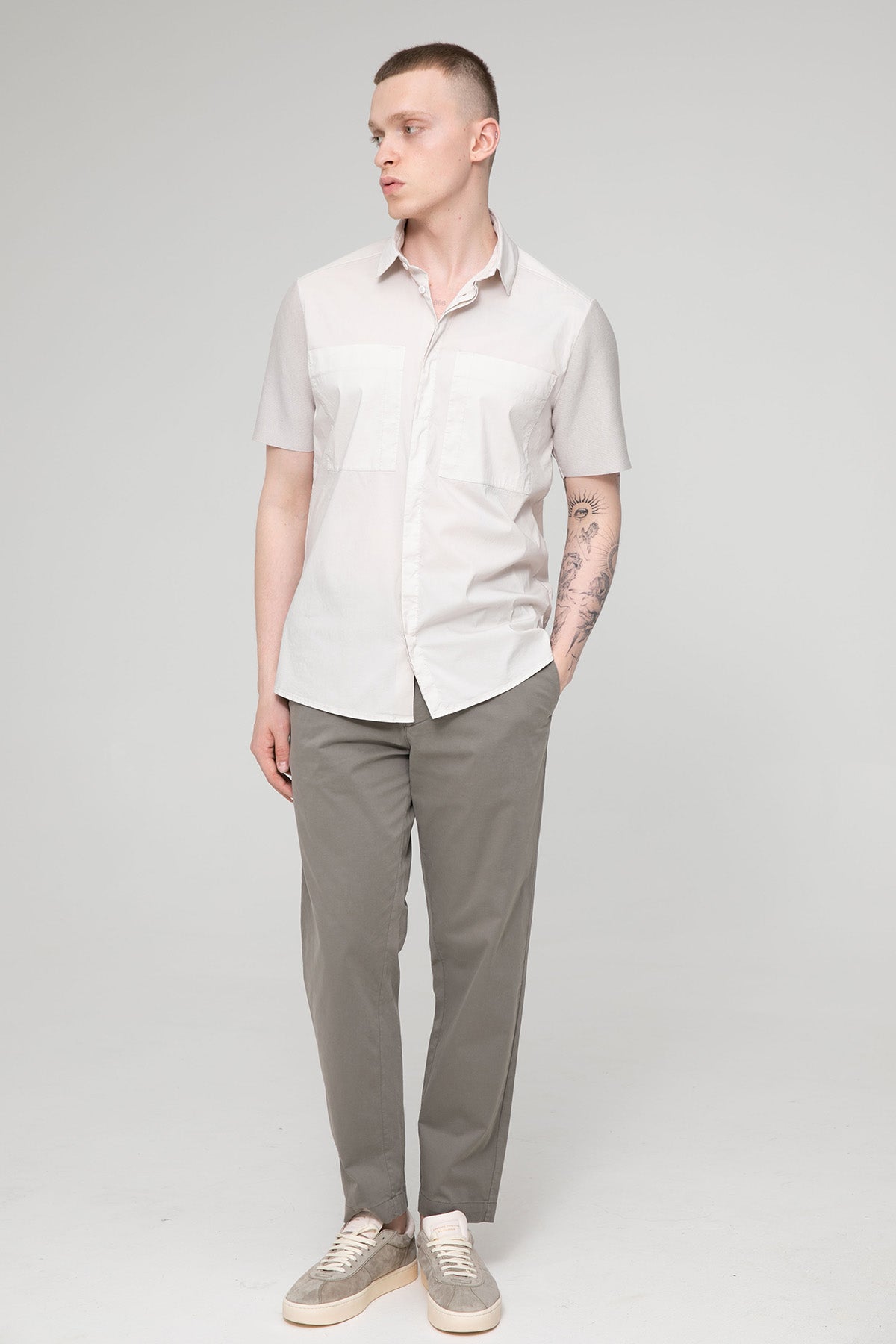 Transit Cep Detaylı Streç Gömlek-Libas Trendy Fashion Store