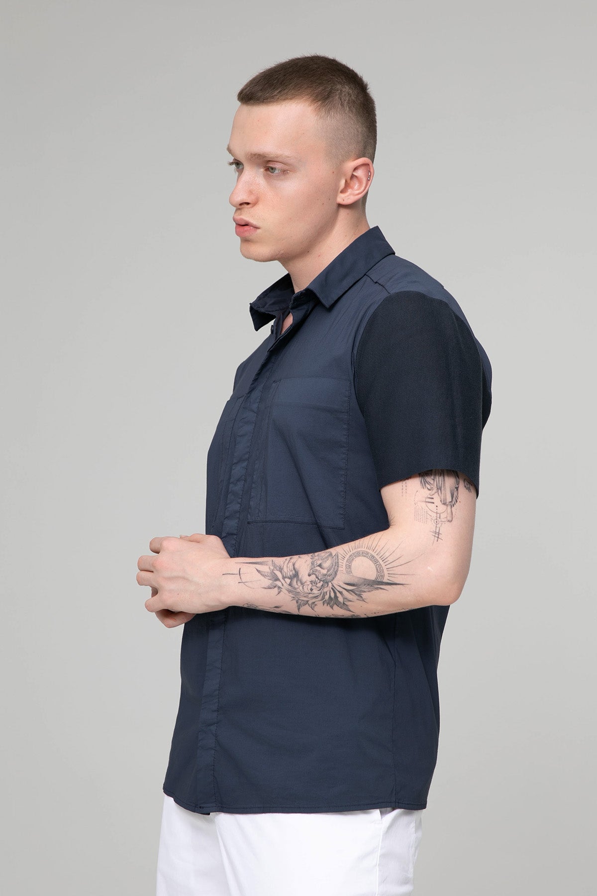 Transit Cep Detaylı Streç Gömlek-Libas Trendy Fashion Store