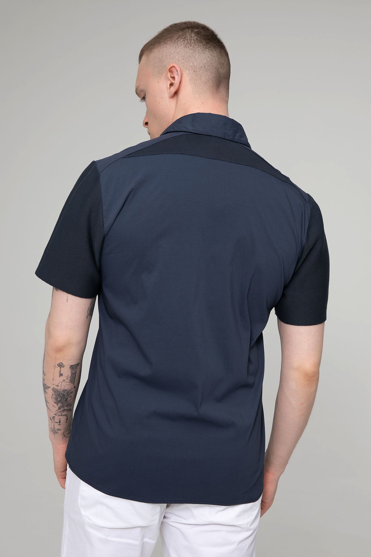 Transit Cep Detaylı Streç Gömlek-Libas Trendy Fashion Store