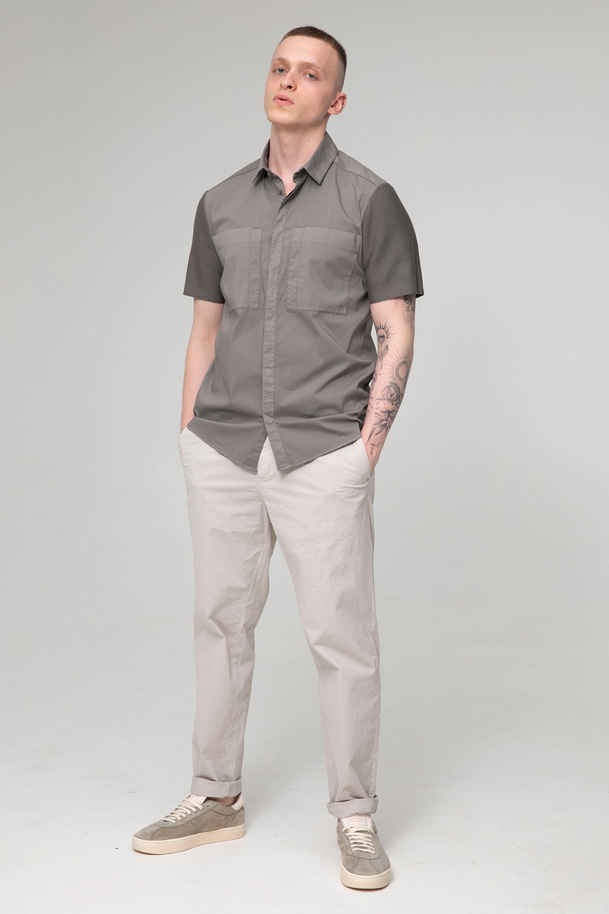 Transit Cep Detaylı Streç Gömlek-Libas Trendy Fashion Store