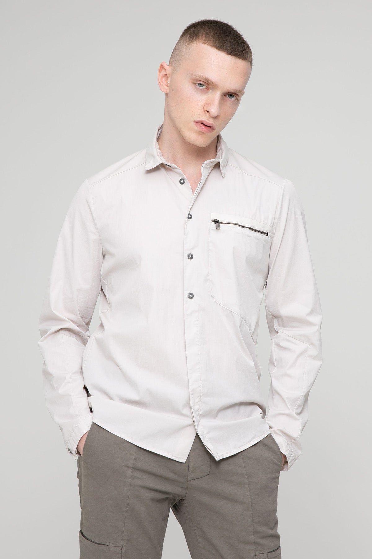 Transit Fermuarlı Cep Detaylı Gömlek-Libas Trendy Fashion Store