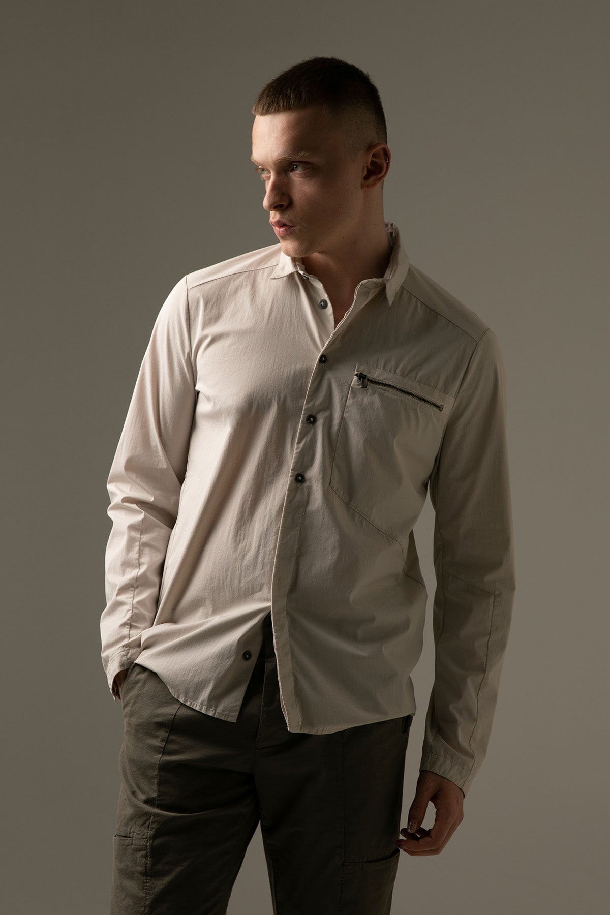 Transit Fermuarlı Cep Detaylı Gömlek-Libas Trendy Fashion Store