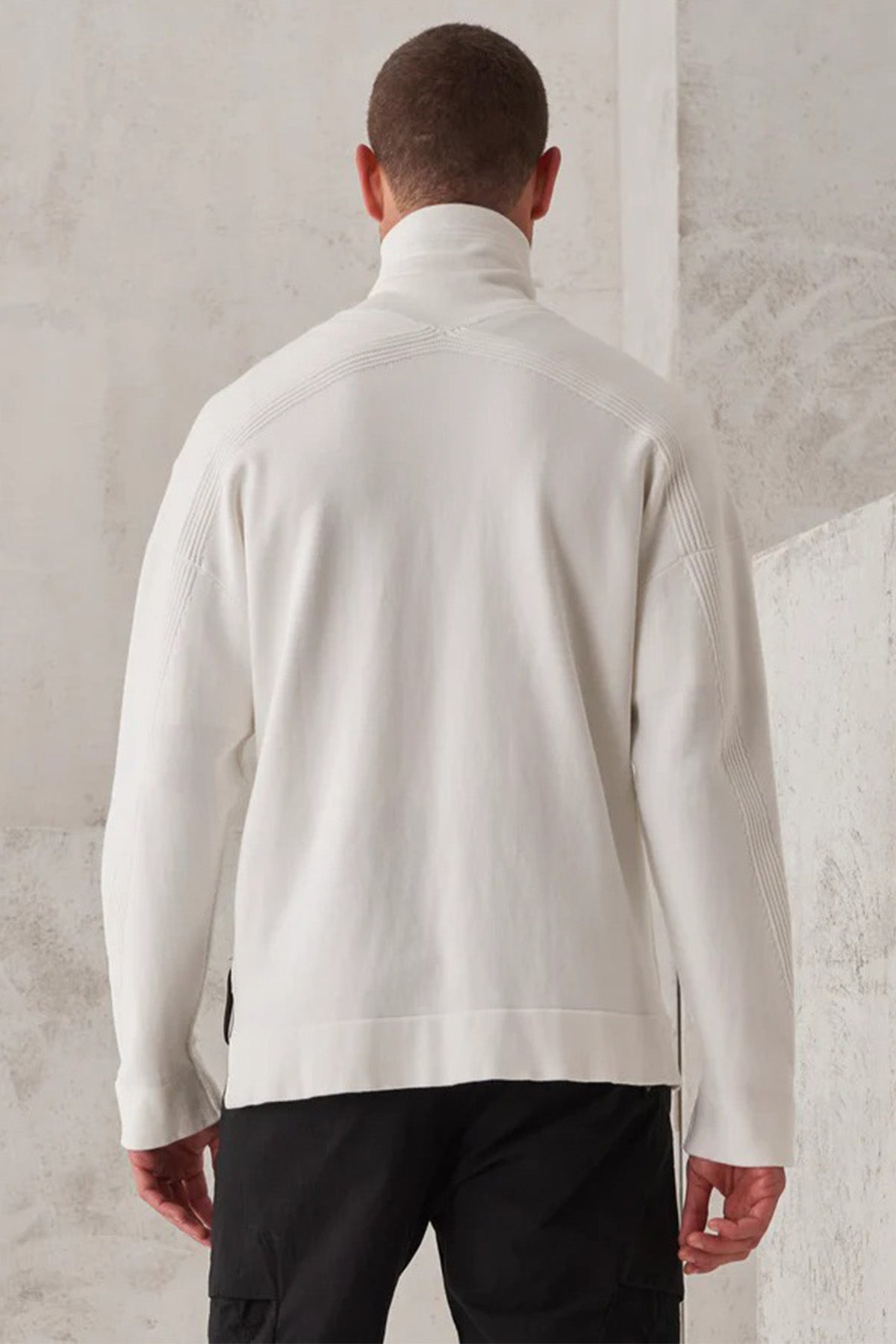 Transit Dik Yaka Fermuarlı Triko Ceket-Libas Trendy Fashion Store