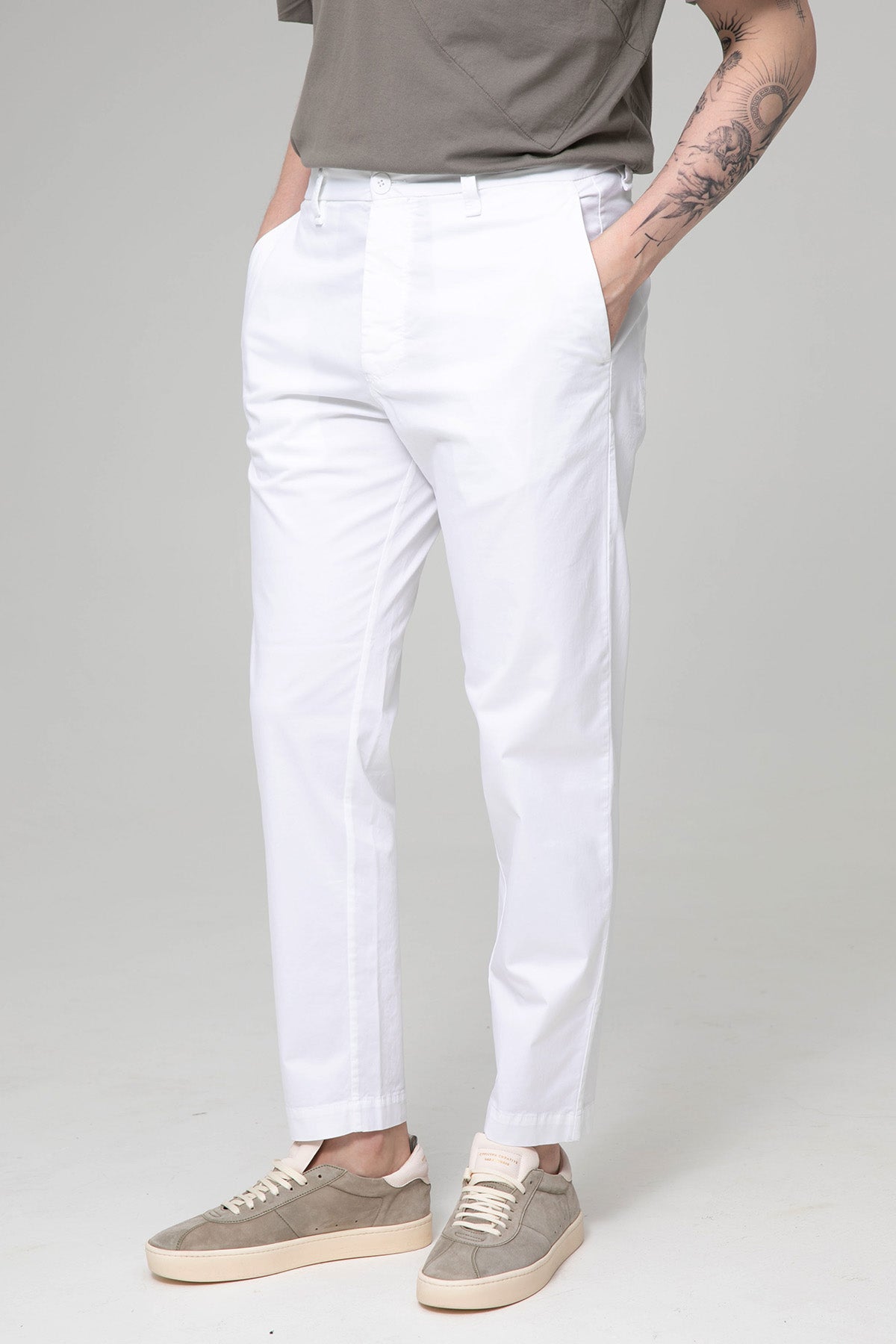 Transit Beli Lastikli Yandan Cepli Streç Pantolon-Libas Trendy Fashion Store