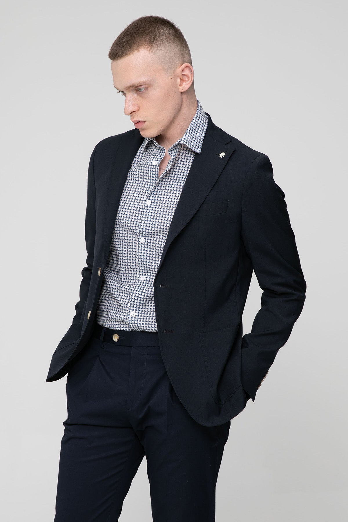 Manuel Ritz Çift Düğmeli Blazer Ceket-Libas Trendy Fashion Store