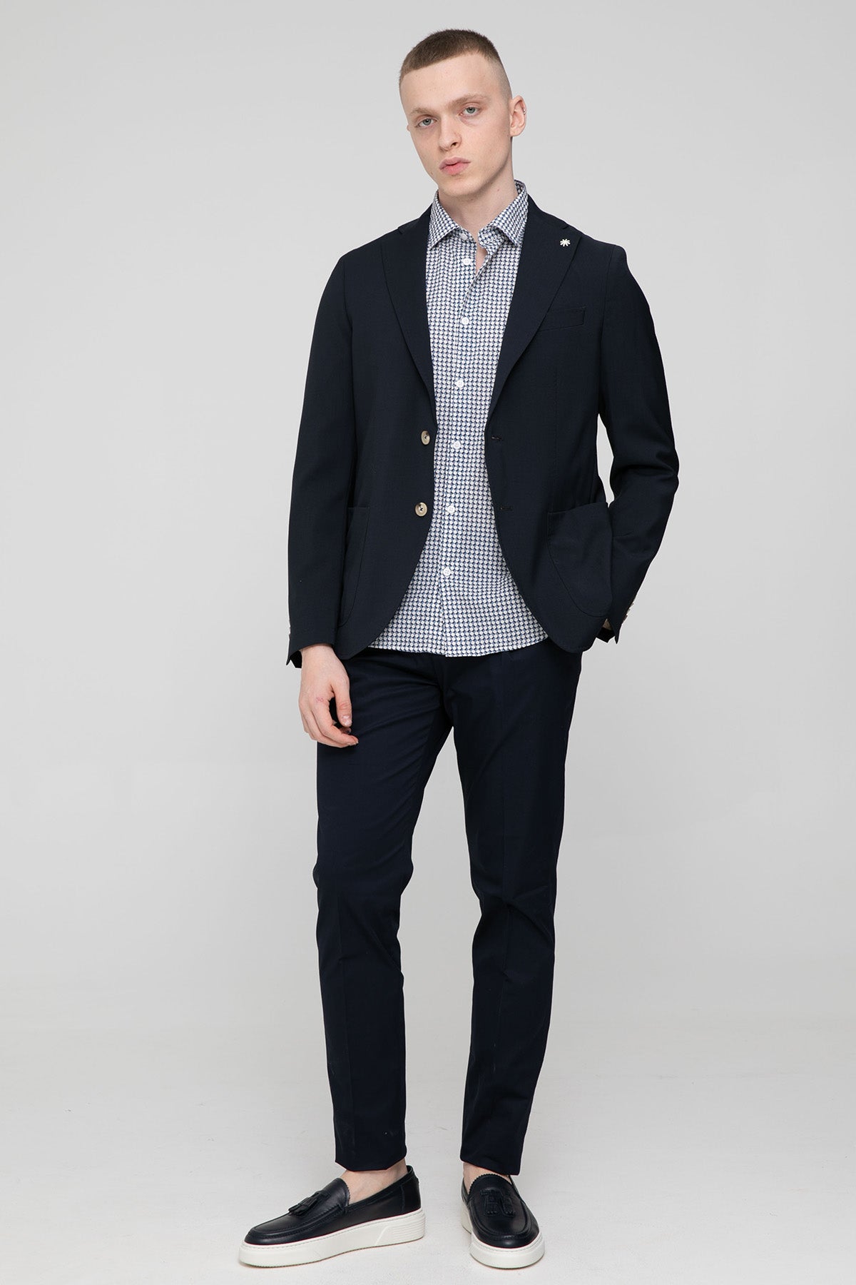 Manuel Ritz Çift Düğmeli Blazer Ceket-Libas Trendy Fashion Store