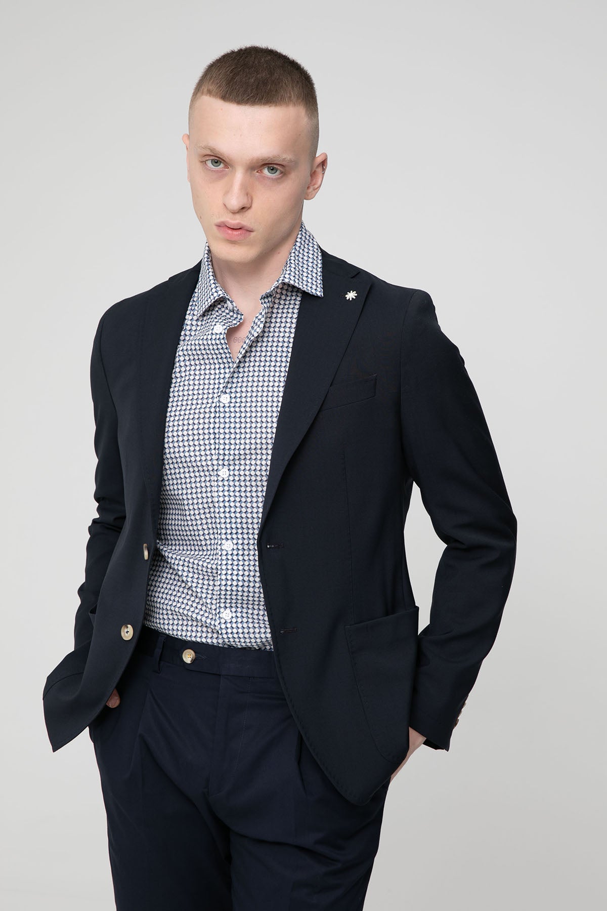 Manuel Ritz Çift Düğmeli Blazer Ceket-Libas Trendy Fashion Store