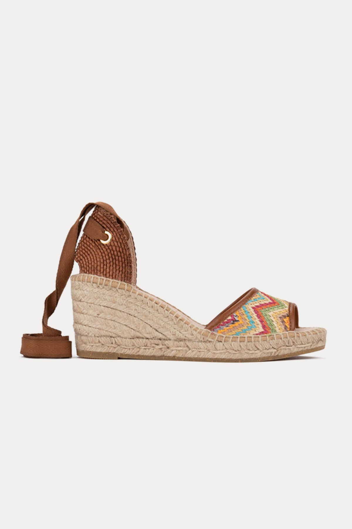 Kanna Hasır Örgü Detaylı Sandalet-Libas Trendy Fashion Store