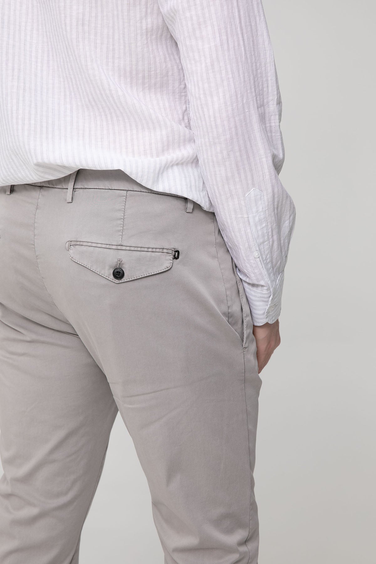 Dondup Yandan Cepli Slim Fit Pantolon