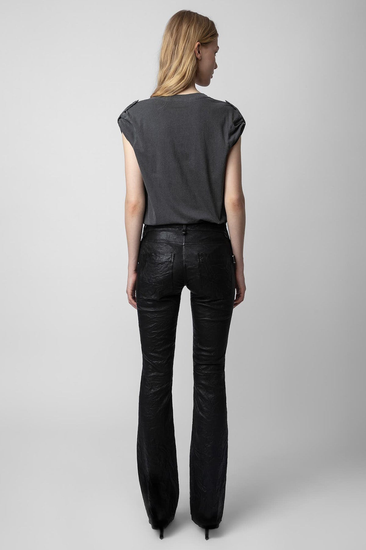 Zadig & Voltaire Logolu Yuvarlak Yaka T-shirt-Libas Trendy Fashion Store