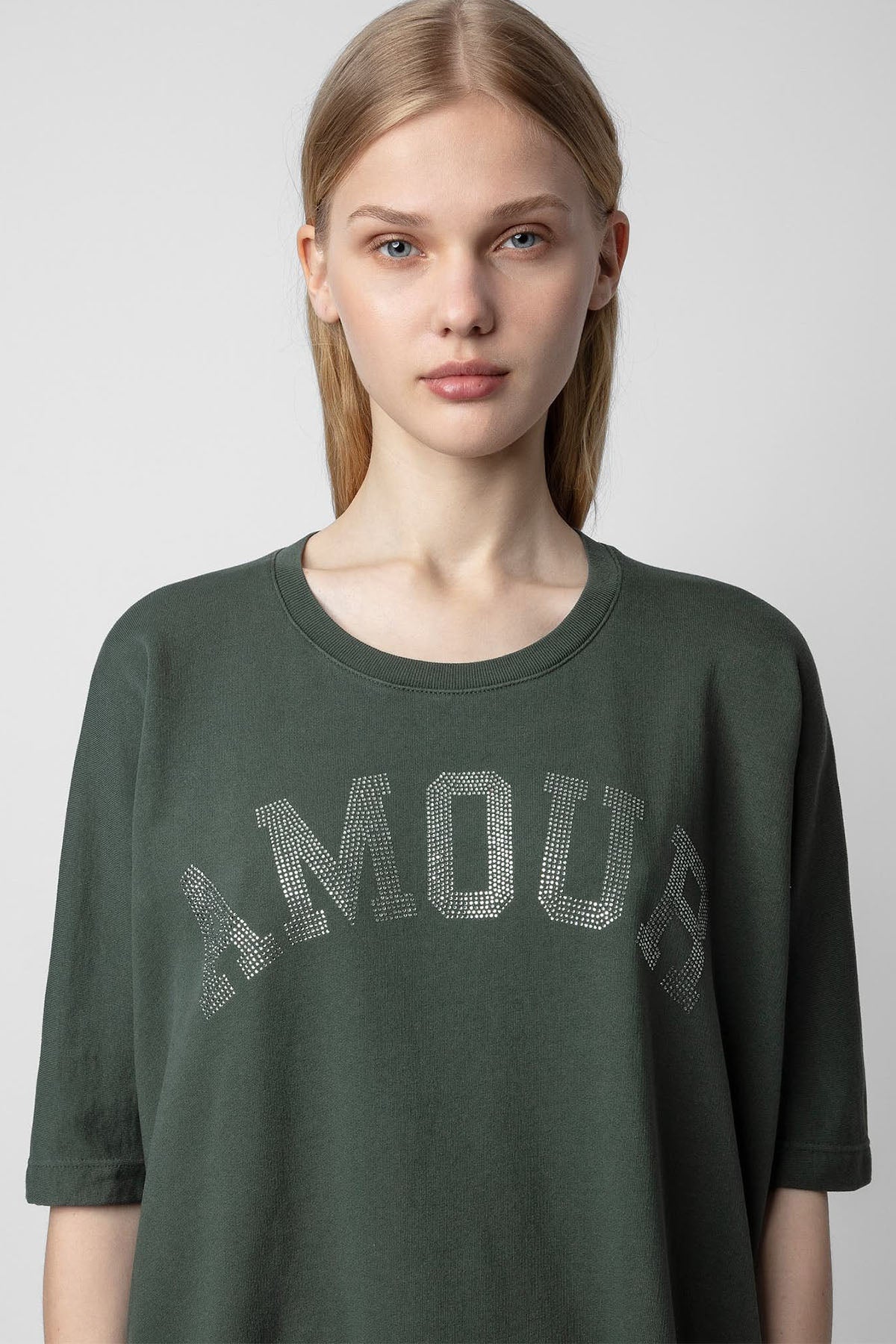 Zadig & Voltaire Geniş Kesim Amour Logolu T-shirt-Libas Trendy Fashion Store