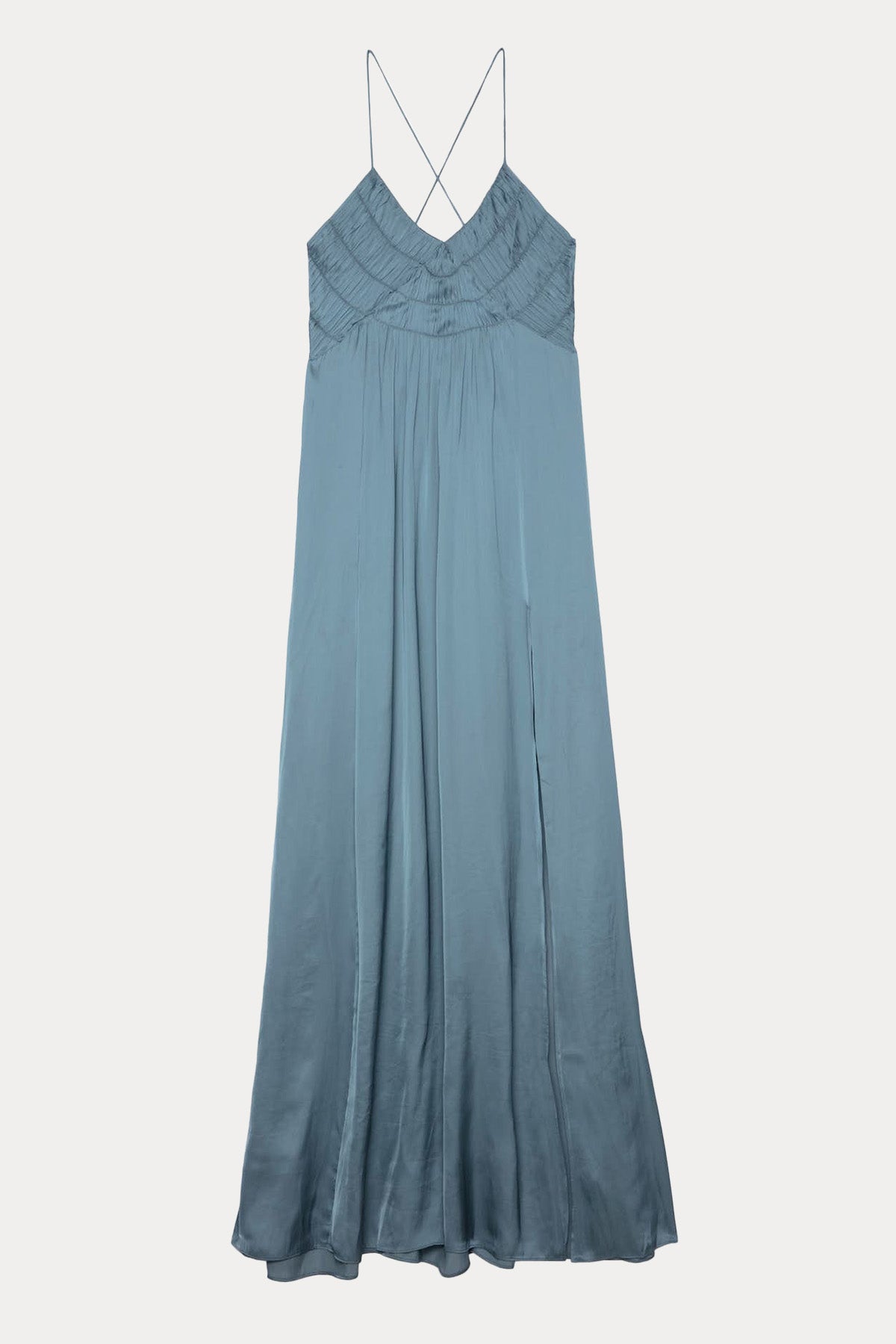 Zadig & Voltaire Sırt Dekolteli İp Askılı Maxi Elbise-Libas Trendy Fashion Store