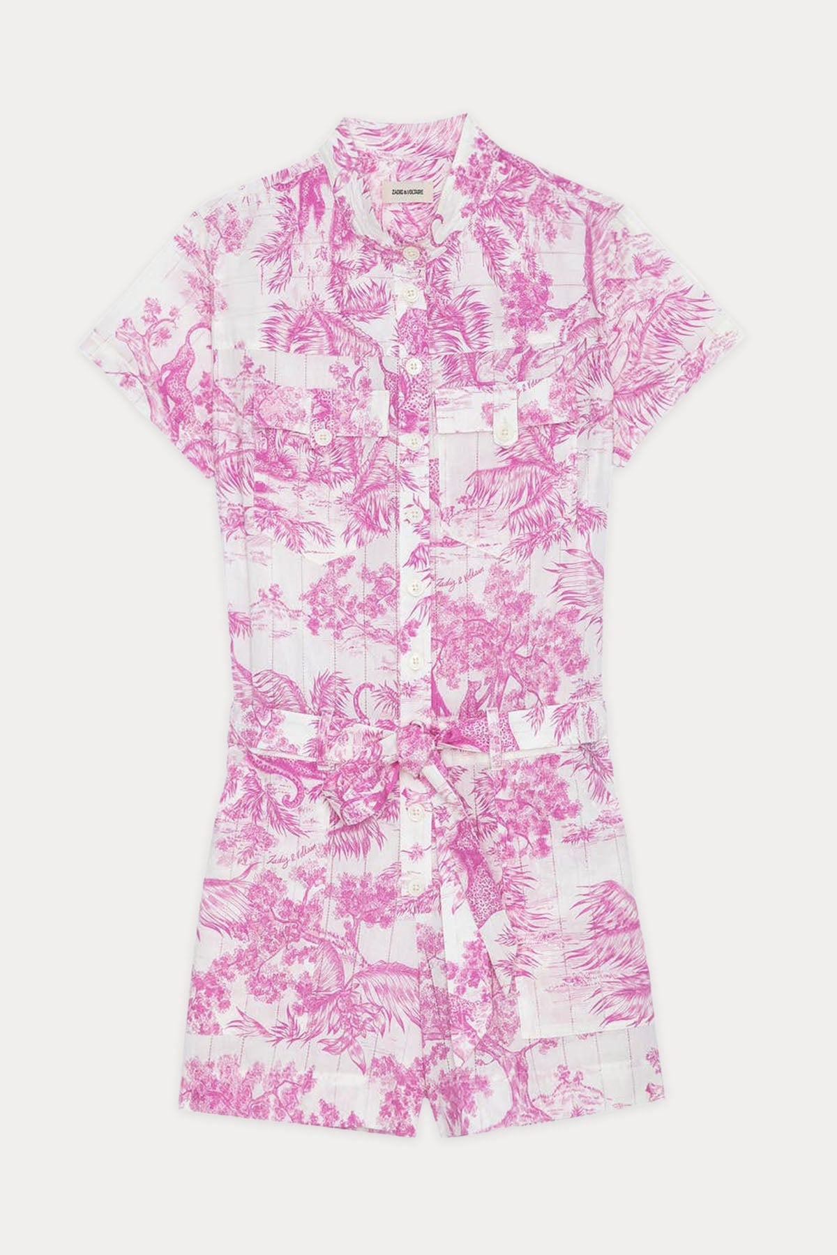 Zadig & Voltaire Belden Kuşaklı Tulum-Libas Trendy Fashion Store