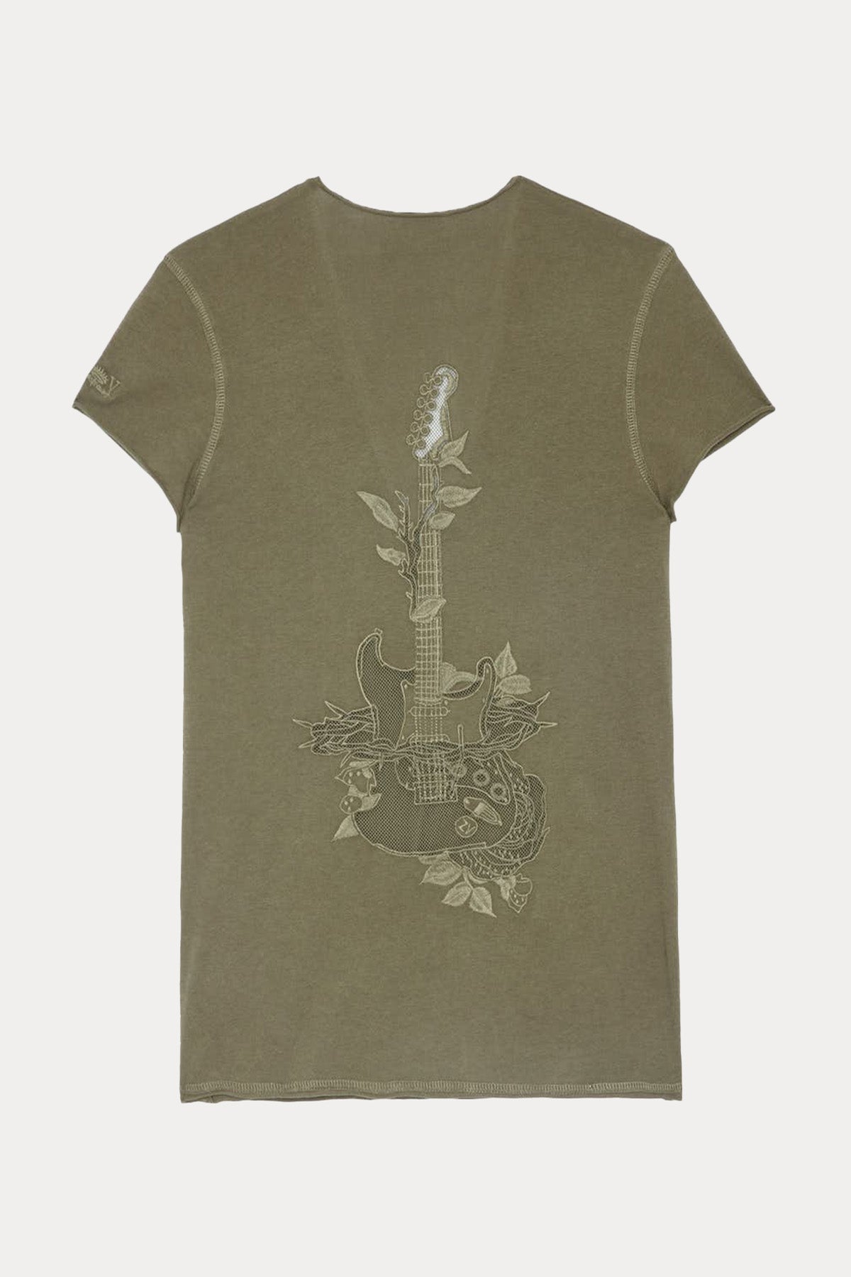 Zadig & Voltaire Nakış Detaylı Logolu T-shirt-Libas Trendy Fashion Store