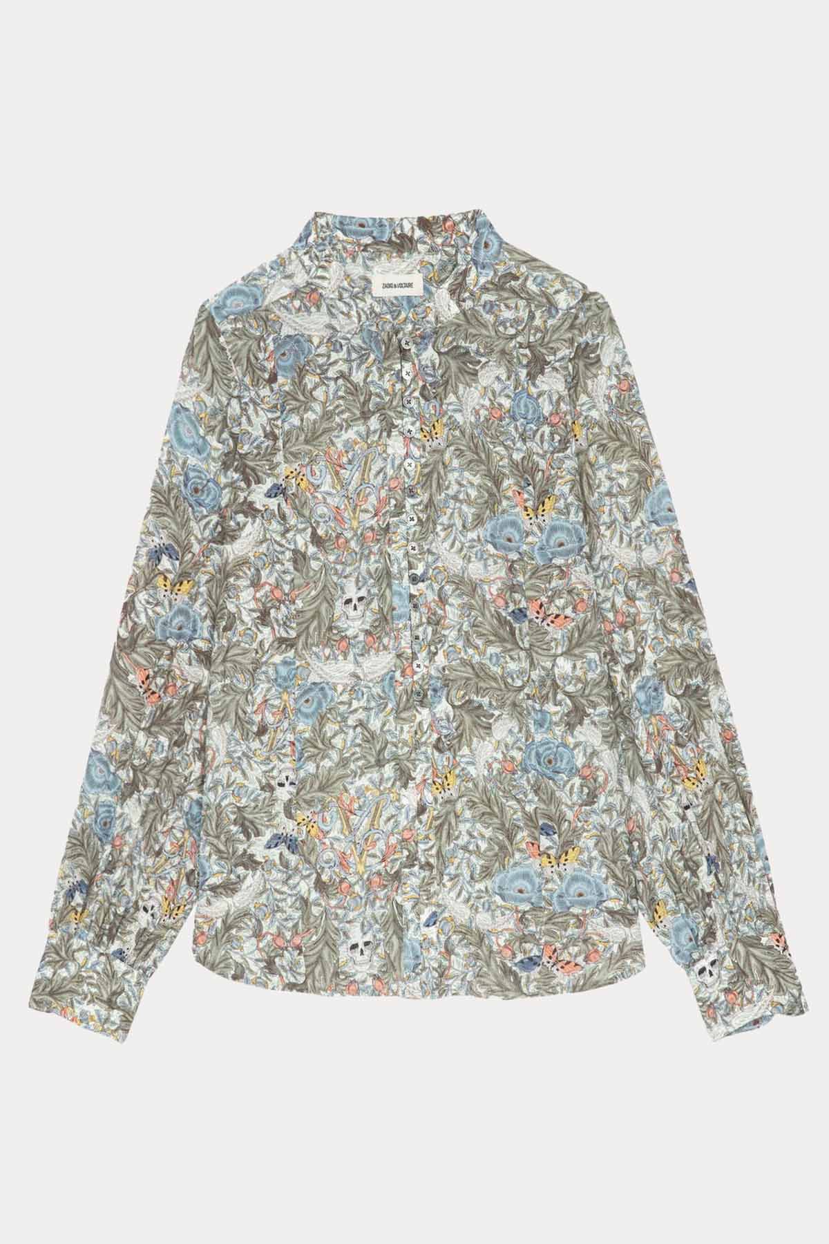 Zadig & Voltaire Hakim Yaka Desenli Bluz-Libas Trendy Fashion Store