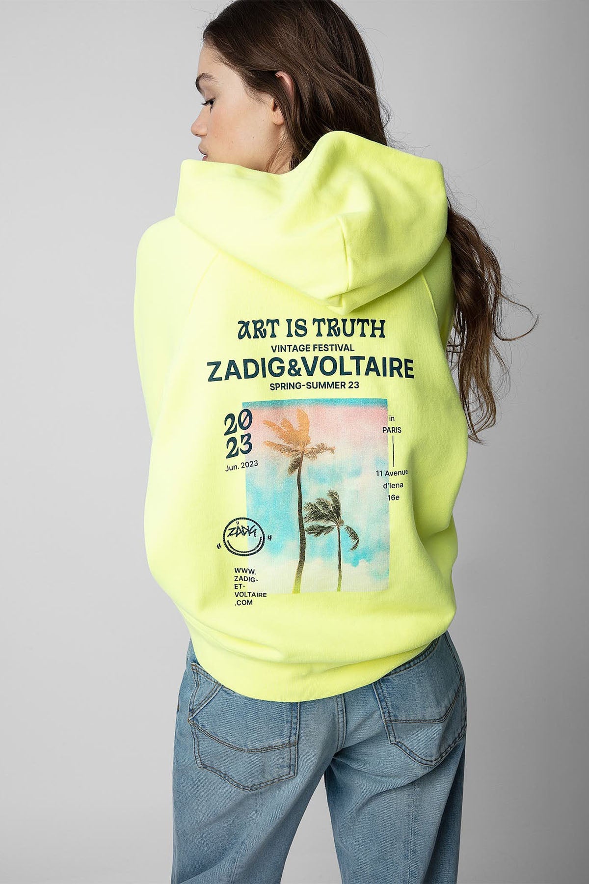 Zadig & Voltaire Kapüşonlu Sweatshirt-Libas Trendy Fashion Store