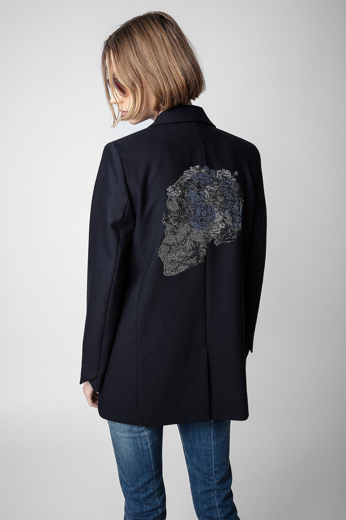 Zadig & Voltaire Kuru Kafa Logolu Blazer Ceket-Libas Trendy Fashion Store