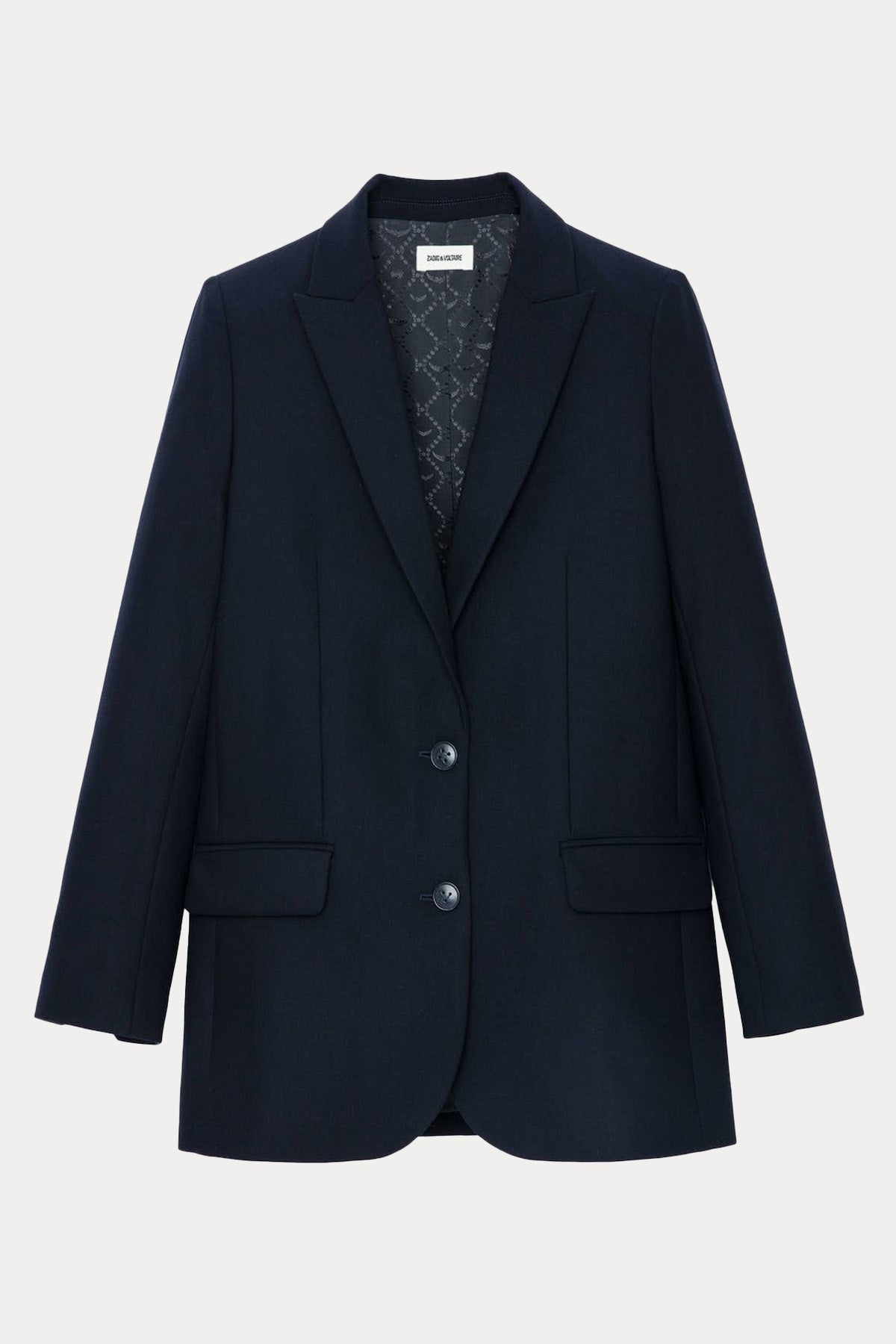 Zadig & Voltaire Kuru Kafa Logolu Blazer Ceket-Libas Trendy Fashion Store