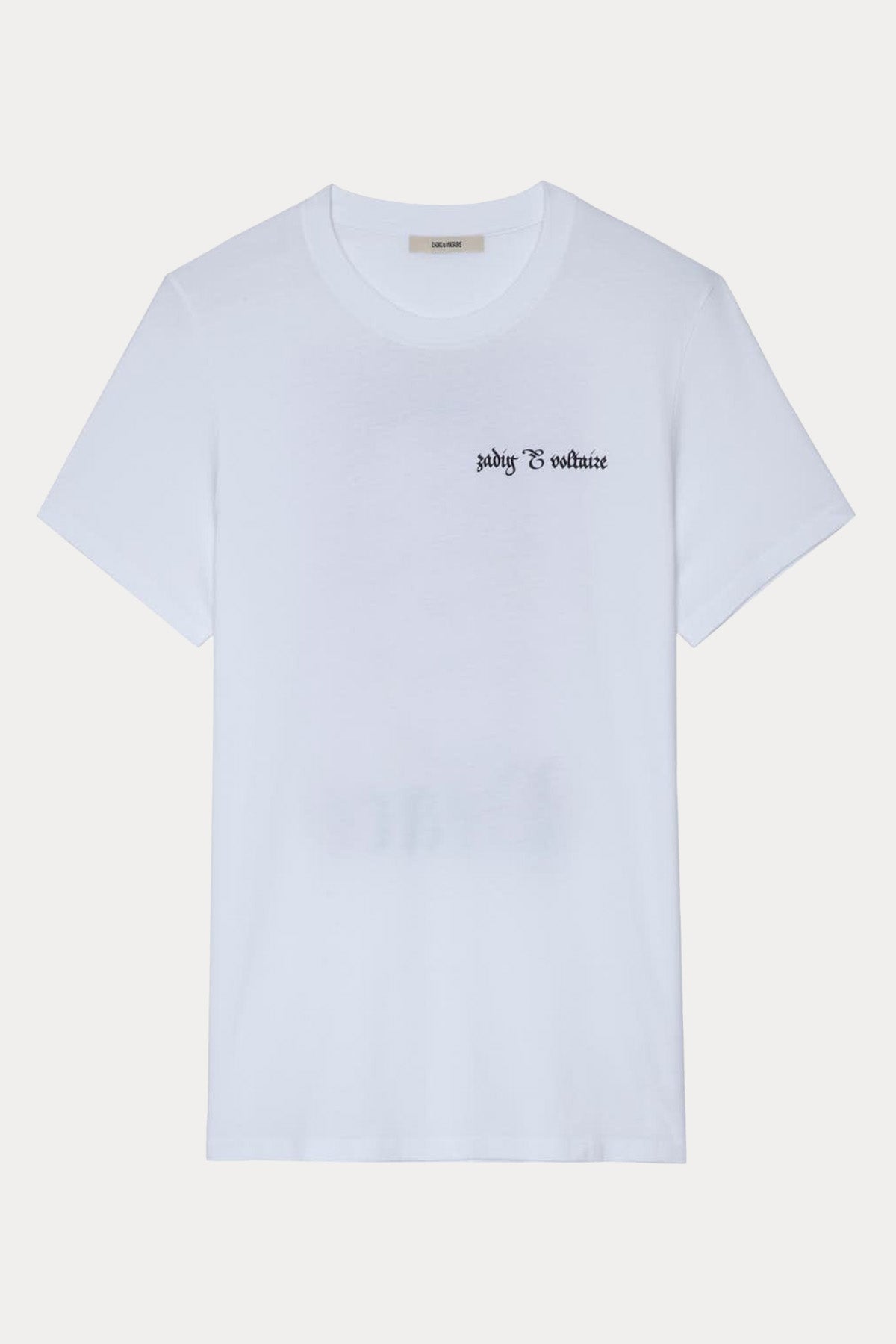 Zadig & Voltaire Yuvarlak Yaka Logolu T-shirt-Libas Trendy Fashion Store