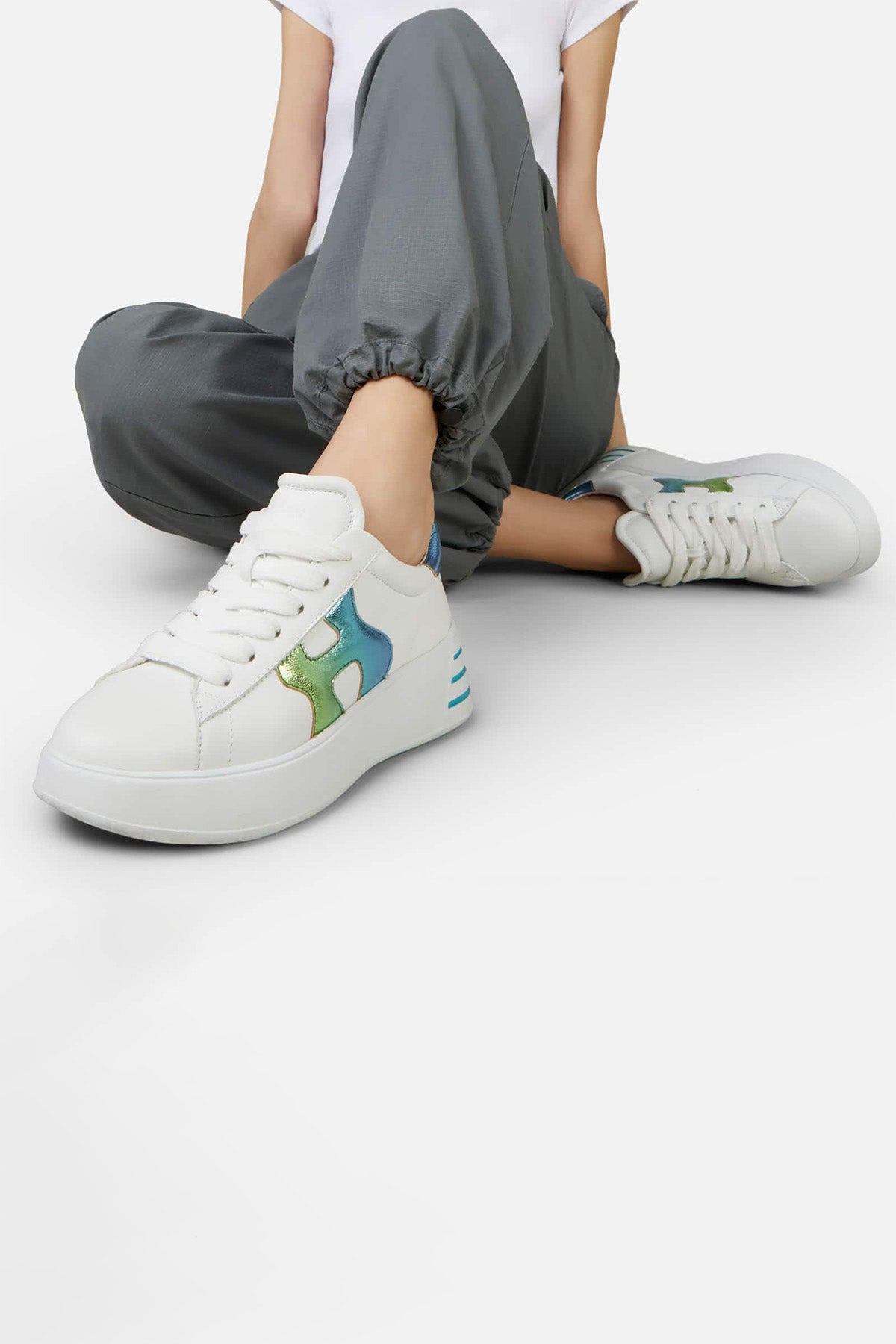 Hogan H564 Rebel Deri Sneaker Ayakkabı-Libas Trendy Fashion Store