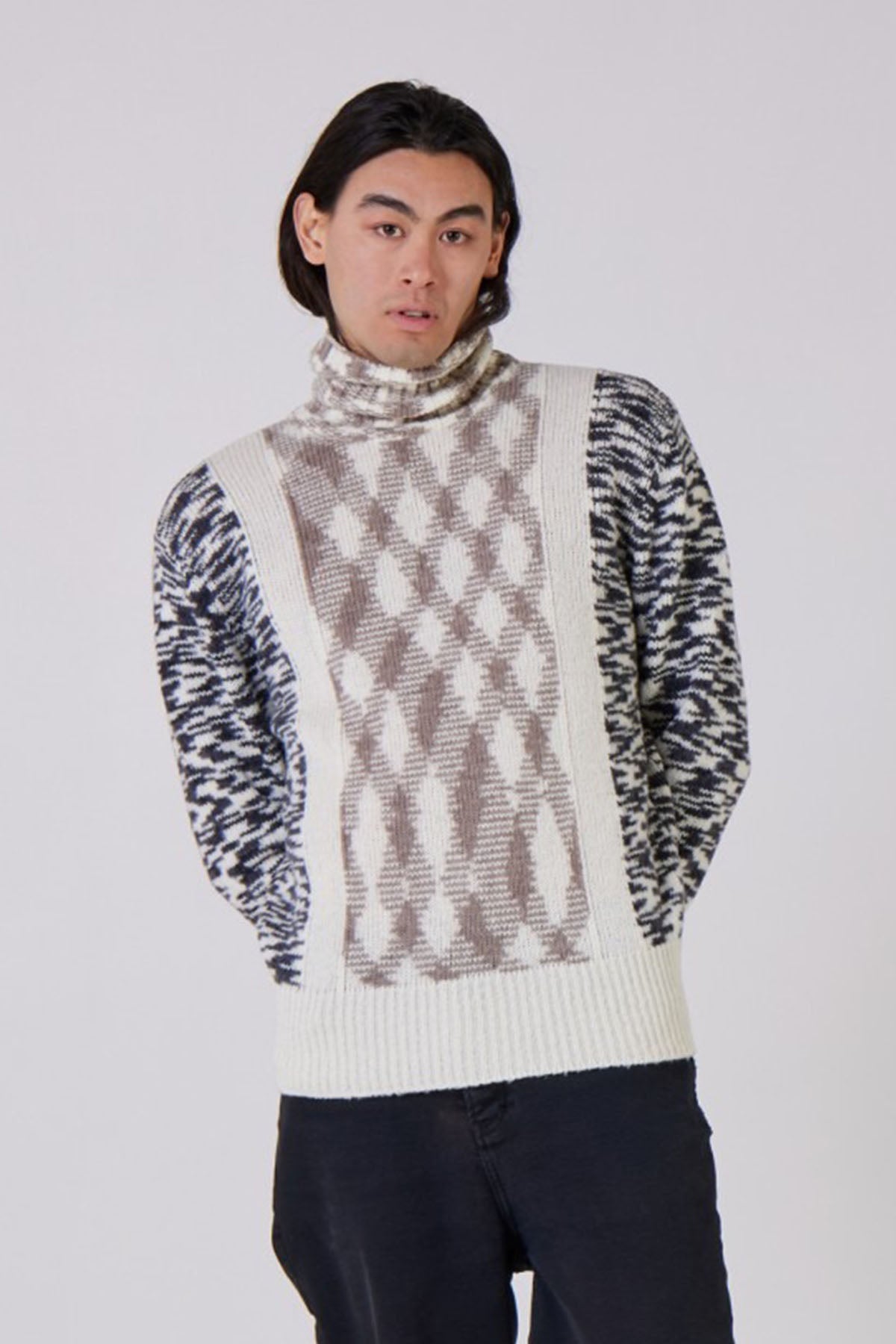 Manifattura Balıkçı Yaka Örgü Yün Triko-Libas Trendy Fashion Store