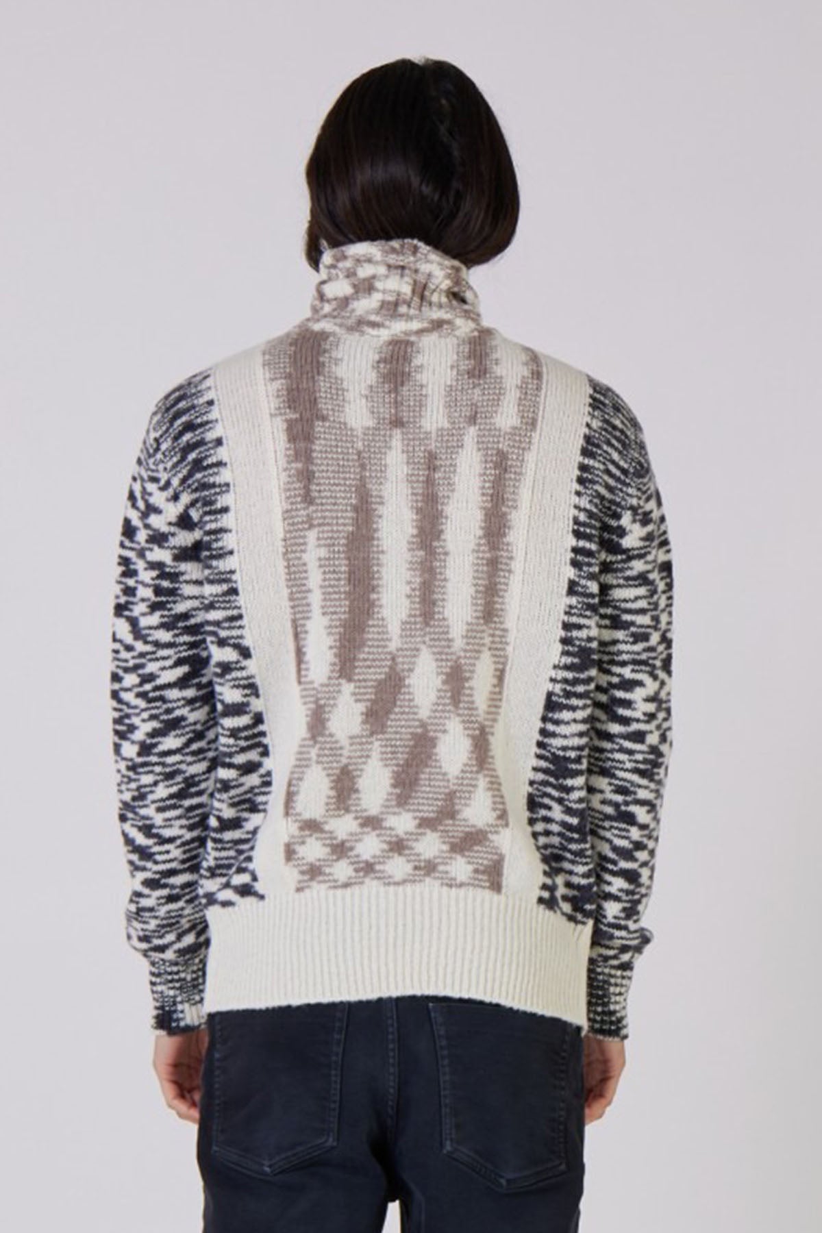 Manifattura Balıkçı Yaka Örgü Yün Triko-Libas Trendy Fashion Store