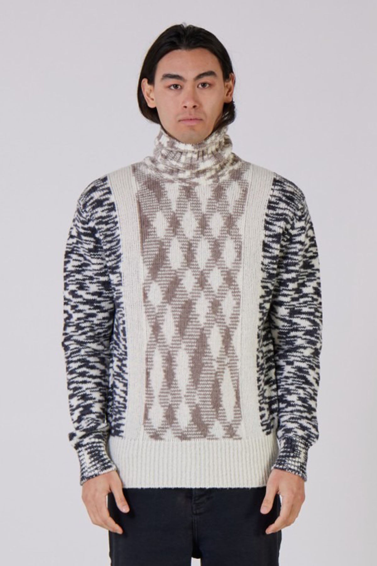 Manifattura Balıkçı Yaka Örgü Yün Triko-Libas Trendy Fashion Store