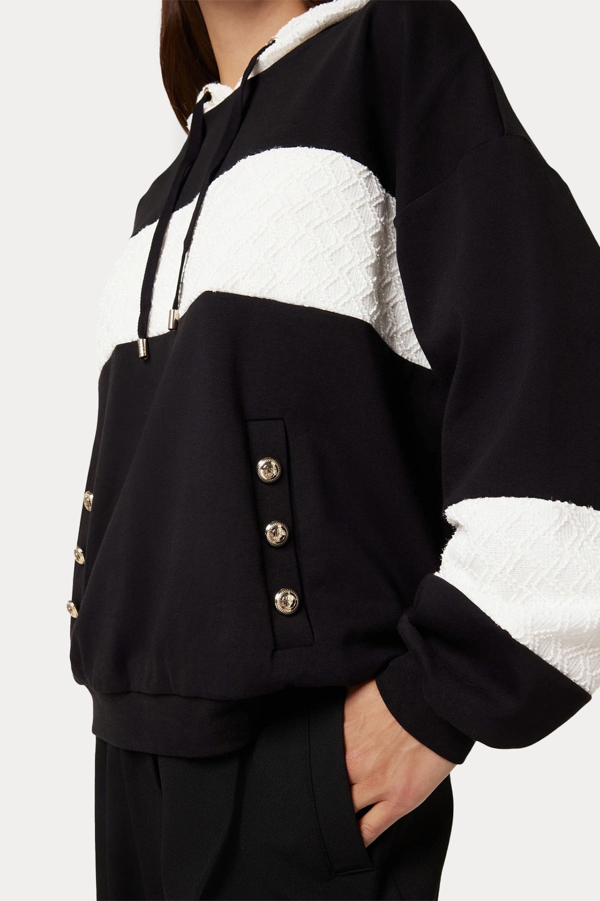 Liu Jo Kapüşonlu Sweatshirt-Libas Trendy Fashion Store