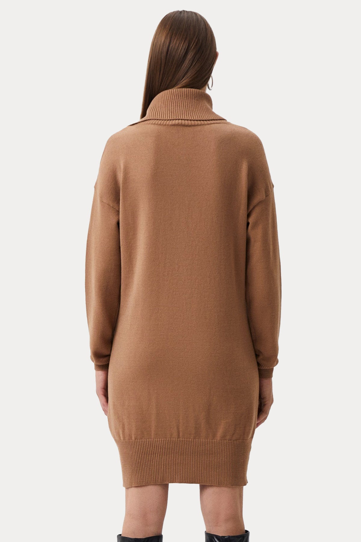 Liu Jo Balıkçı Yaka Mini Triko Elbise-Libas Trendy Fashion Store