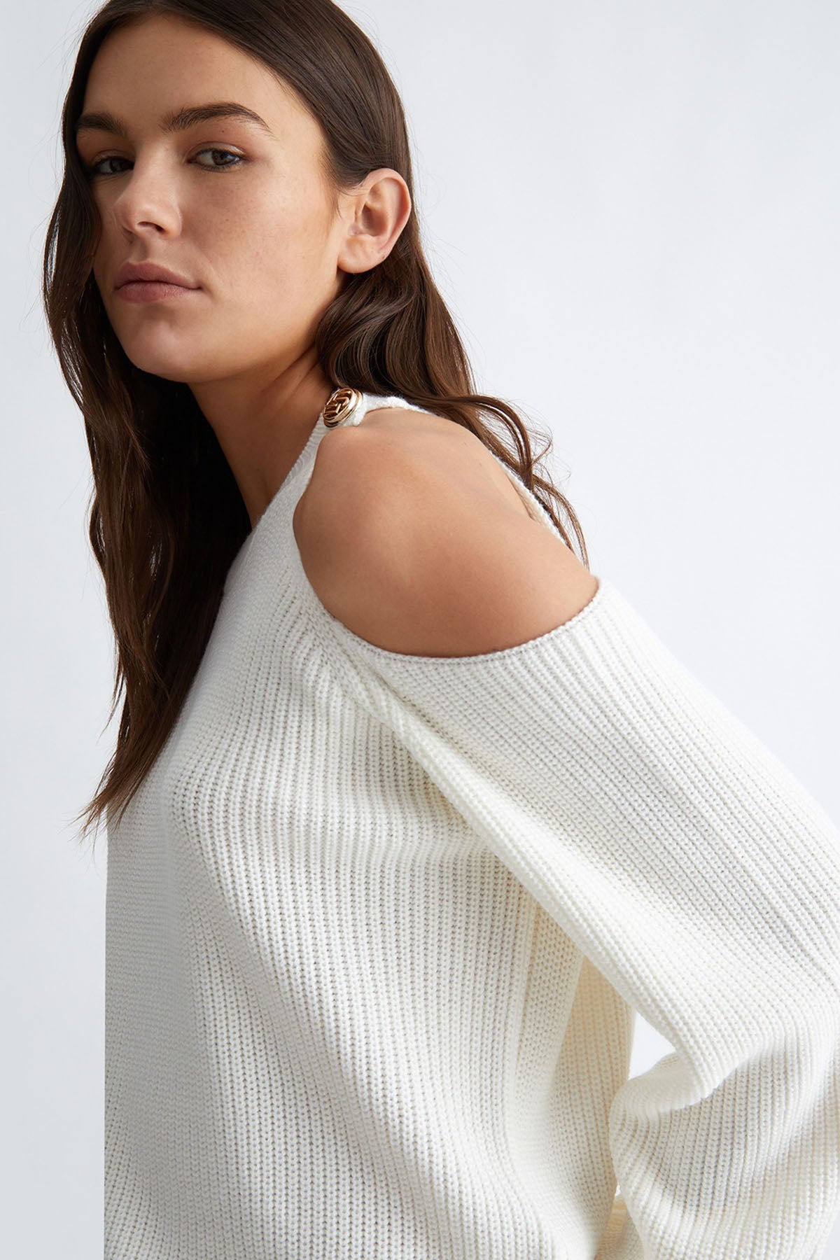 Liu Jo Yün Karışımlı Örgü Triko-Libas Trendy Fashion Store