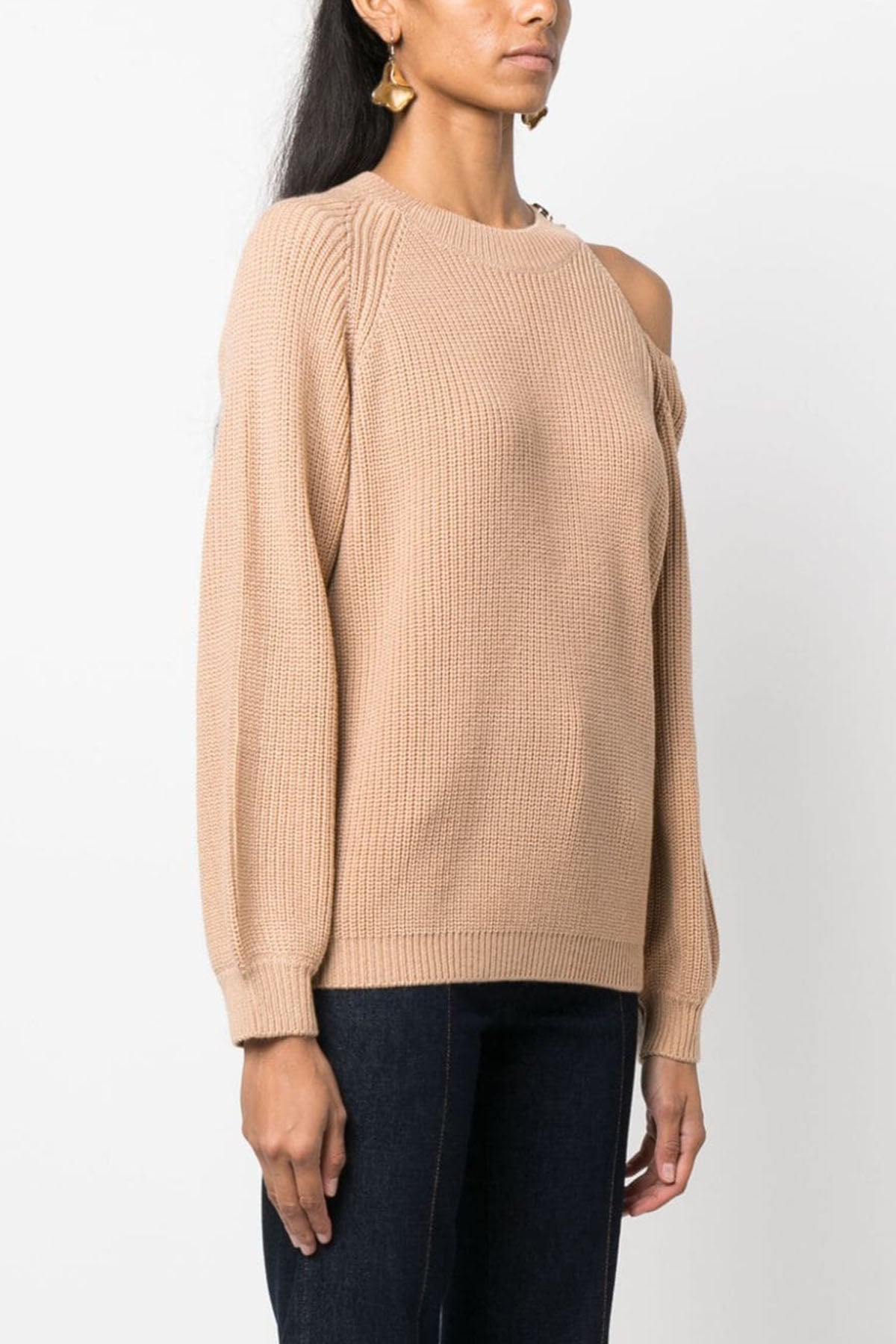 Liu Jo Yün Karışımlı Tek Omuz Örgü Triko-Libas Trendy Fashion Store