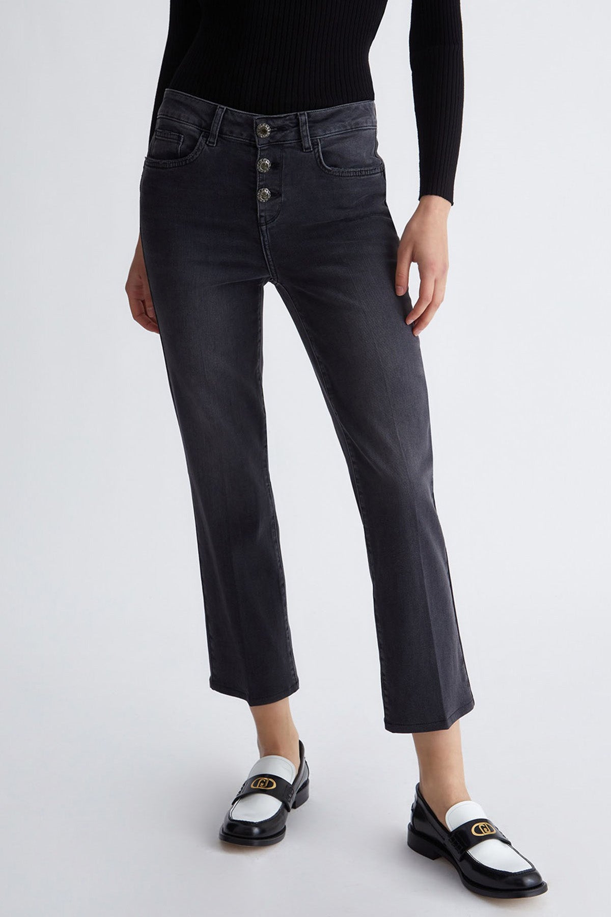 Liu Jo Princess Yüksek Bel Slim Fit Jeans-Libas Trendy Fashion Store