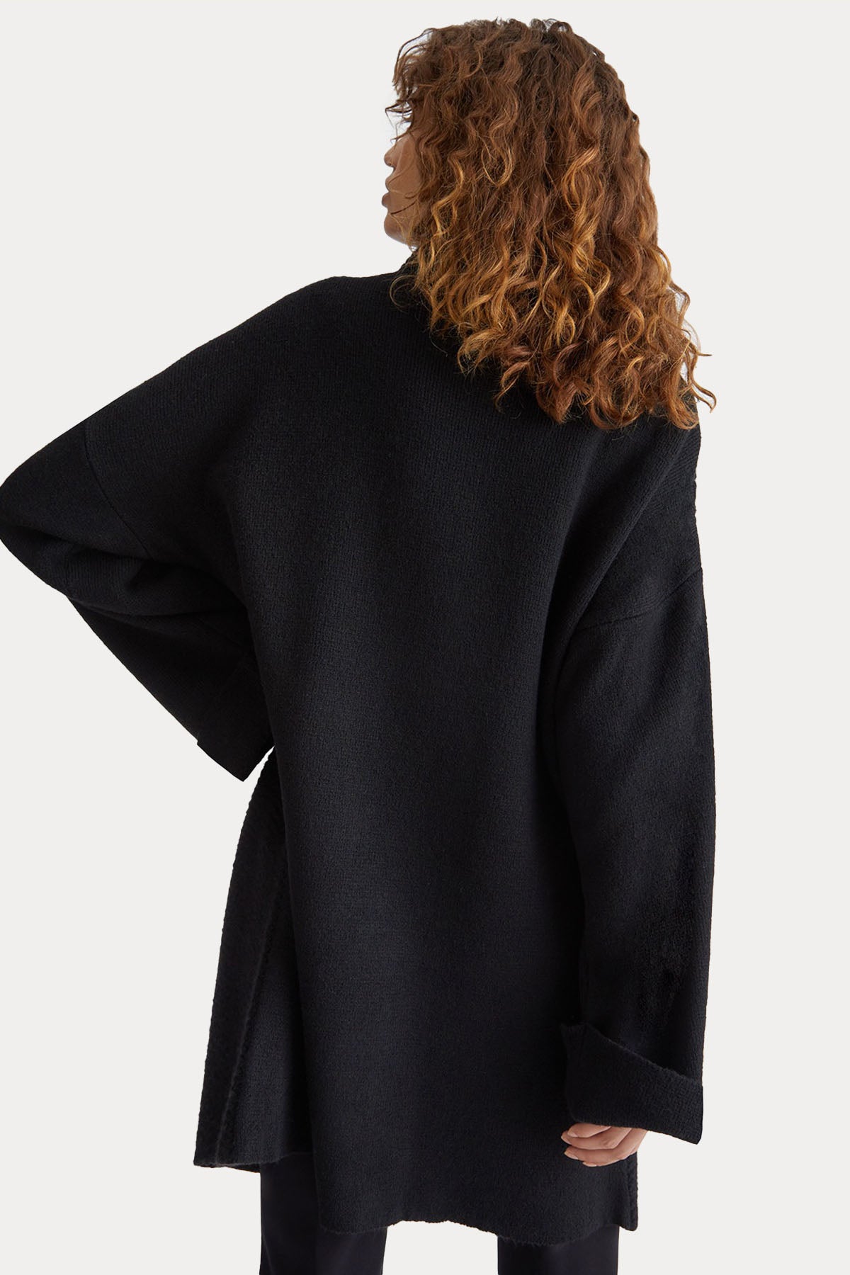 Liu Jo Geniş Kesim Dik Yaka Balık Sırtı Ceket-Libas Trendy Fashion Store